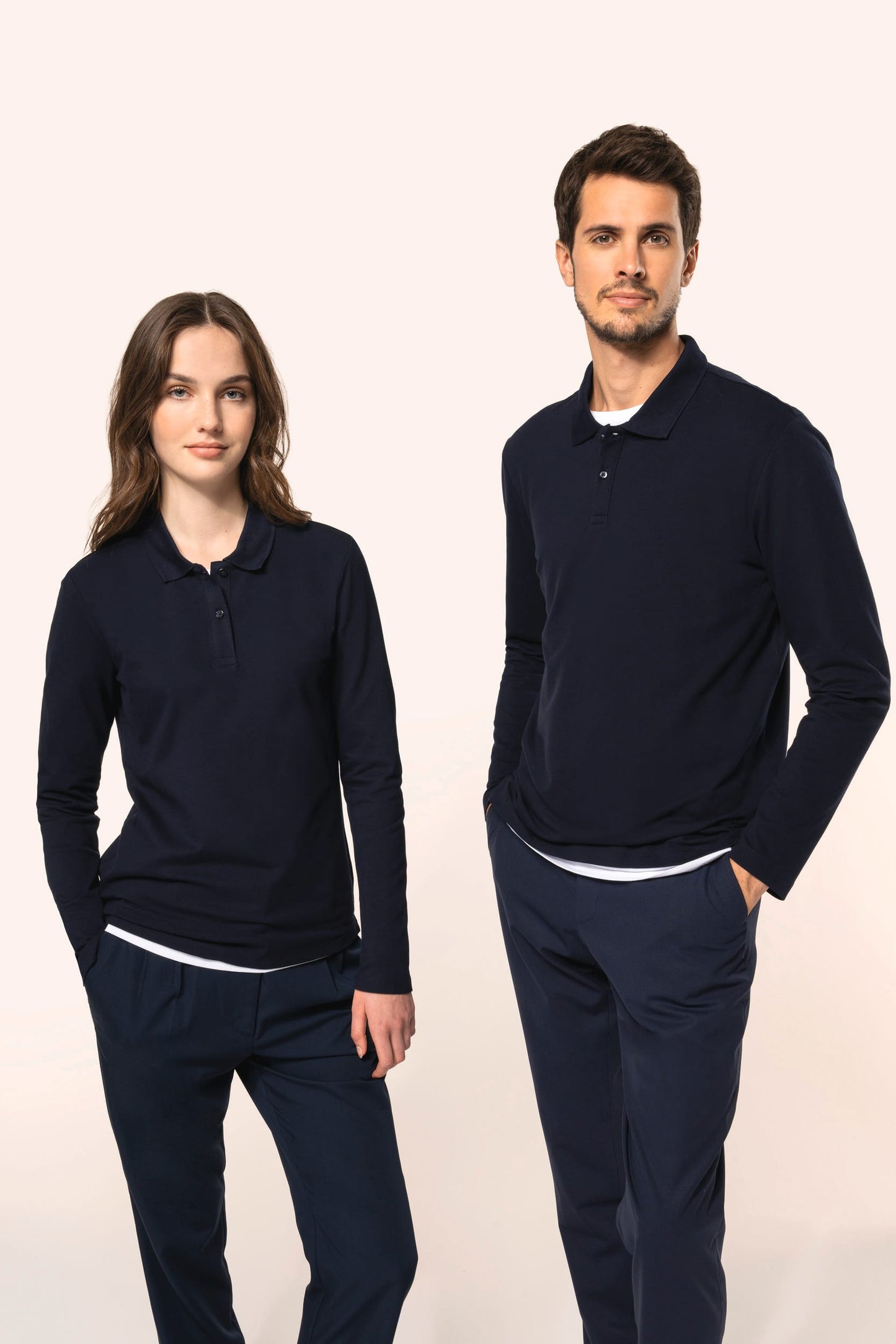 PK203 - Polo donna Supima® maniche lunghe