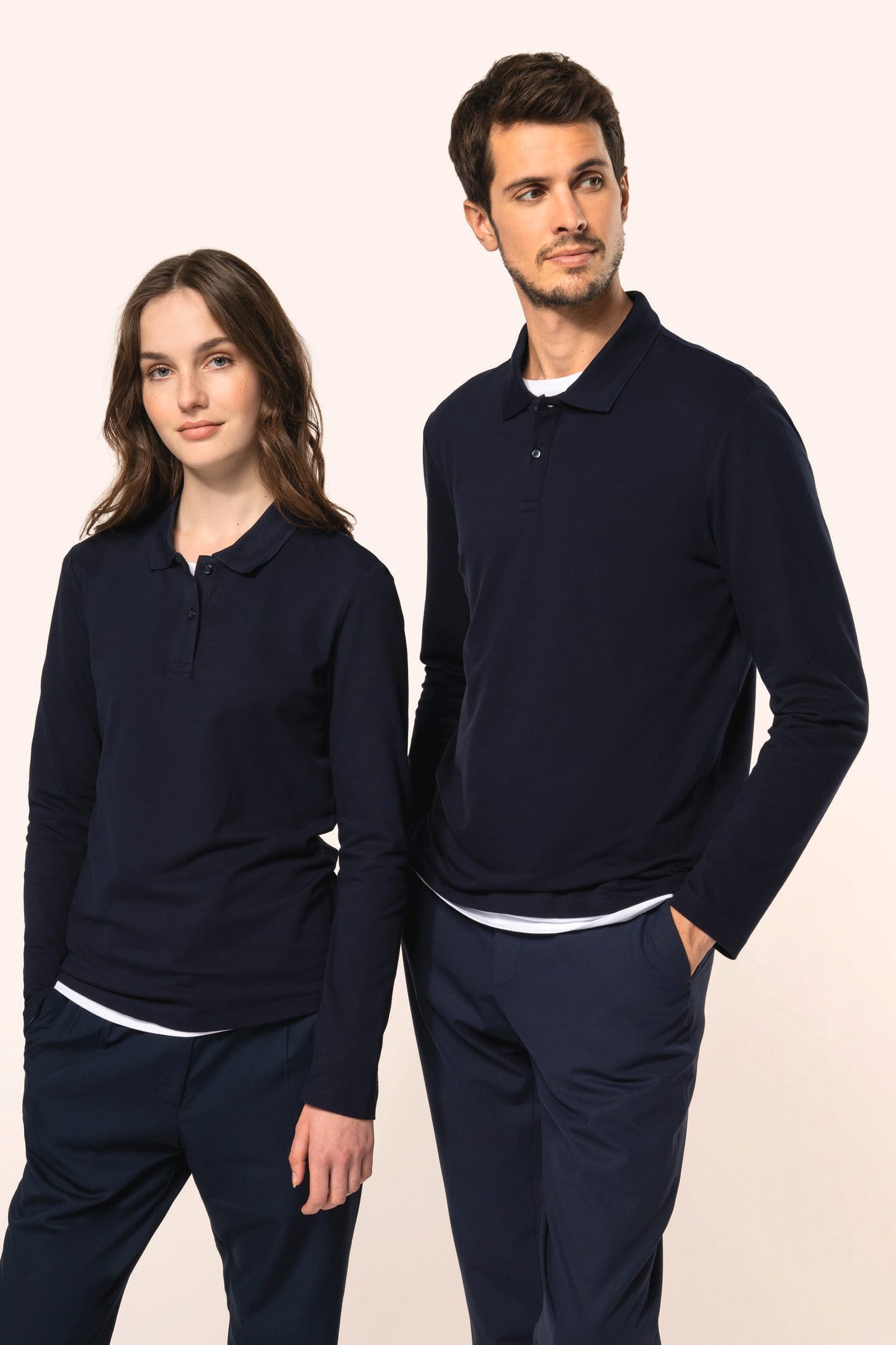 PK203 - Polo donna Supima® maniche lunghe