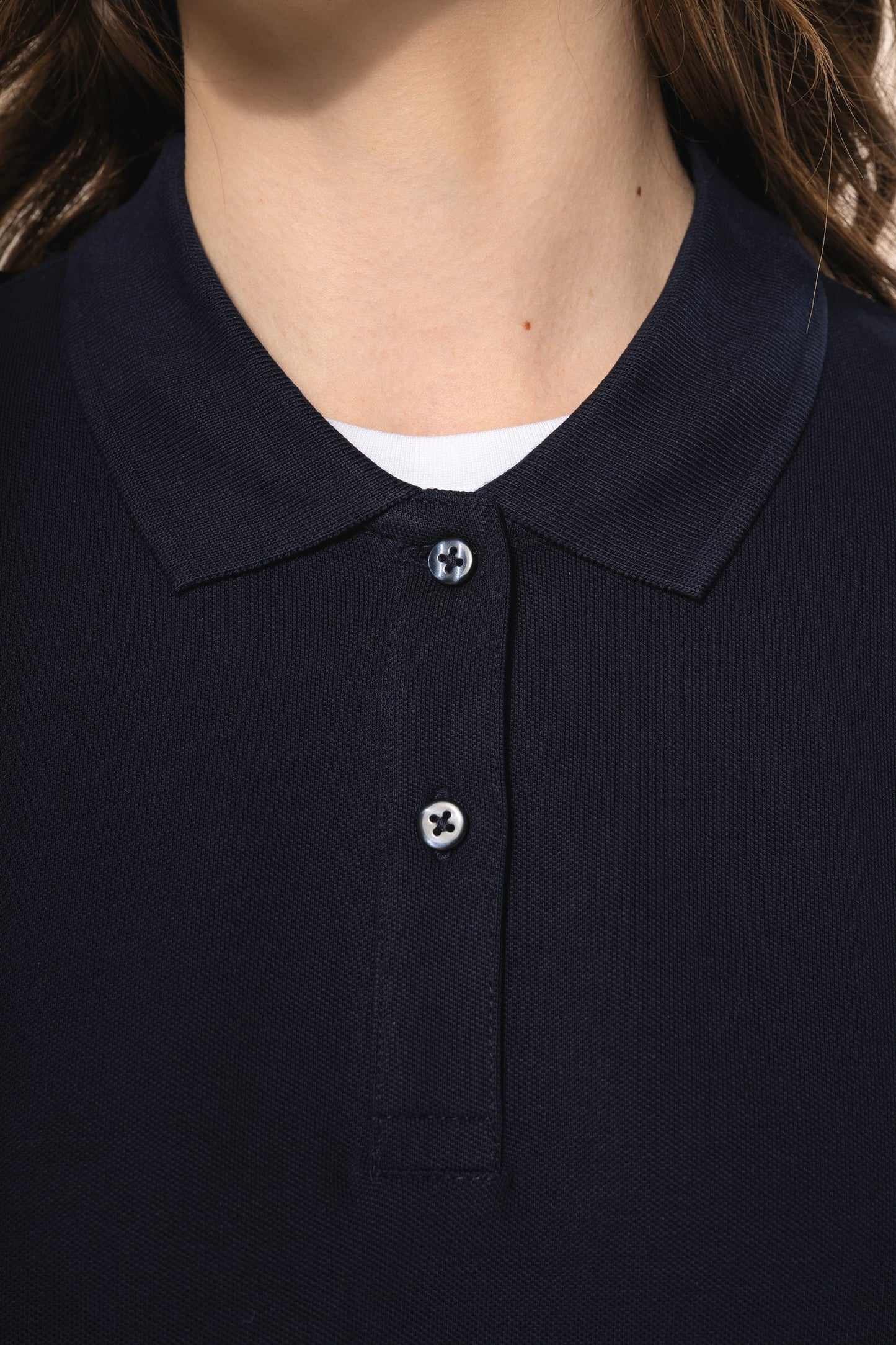PK203 - Polo donna Supima® maniche lunghe