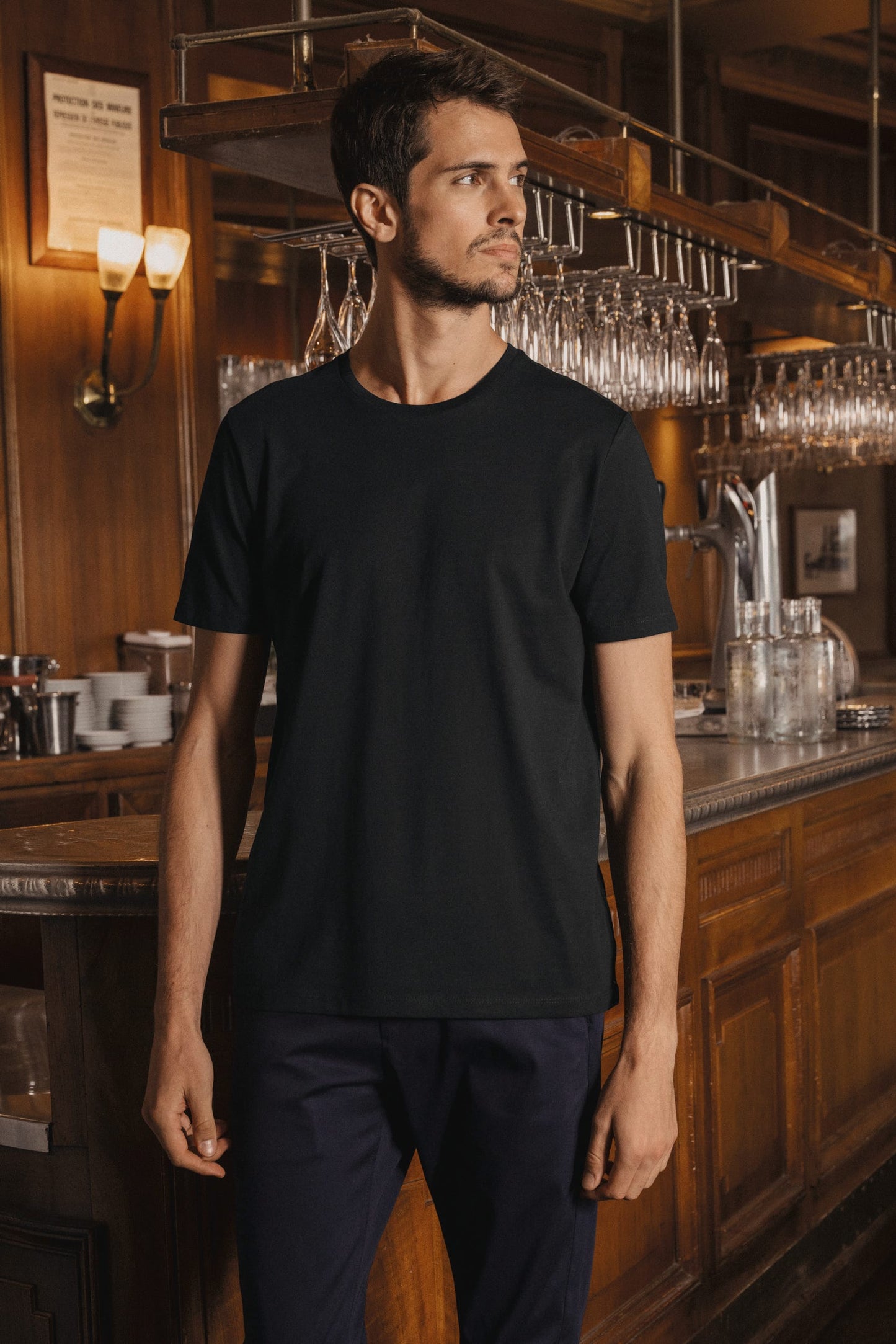 PK300 - T-shirt uomo Supima® maniche corte e girocollo
