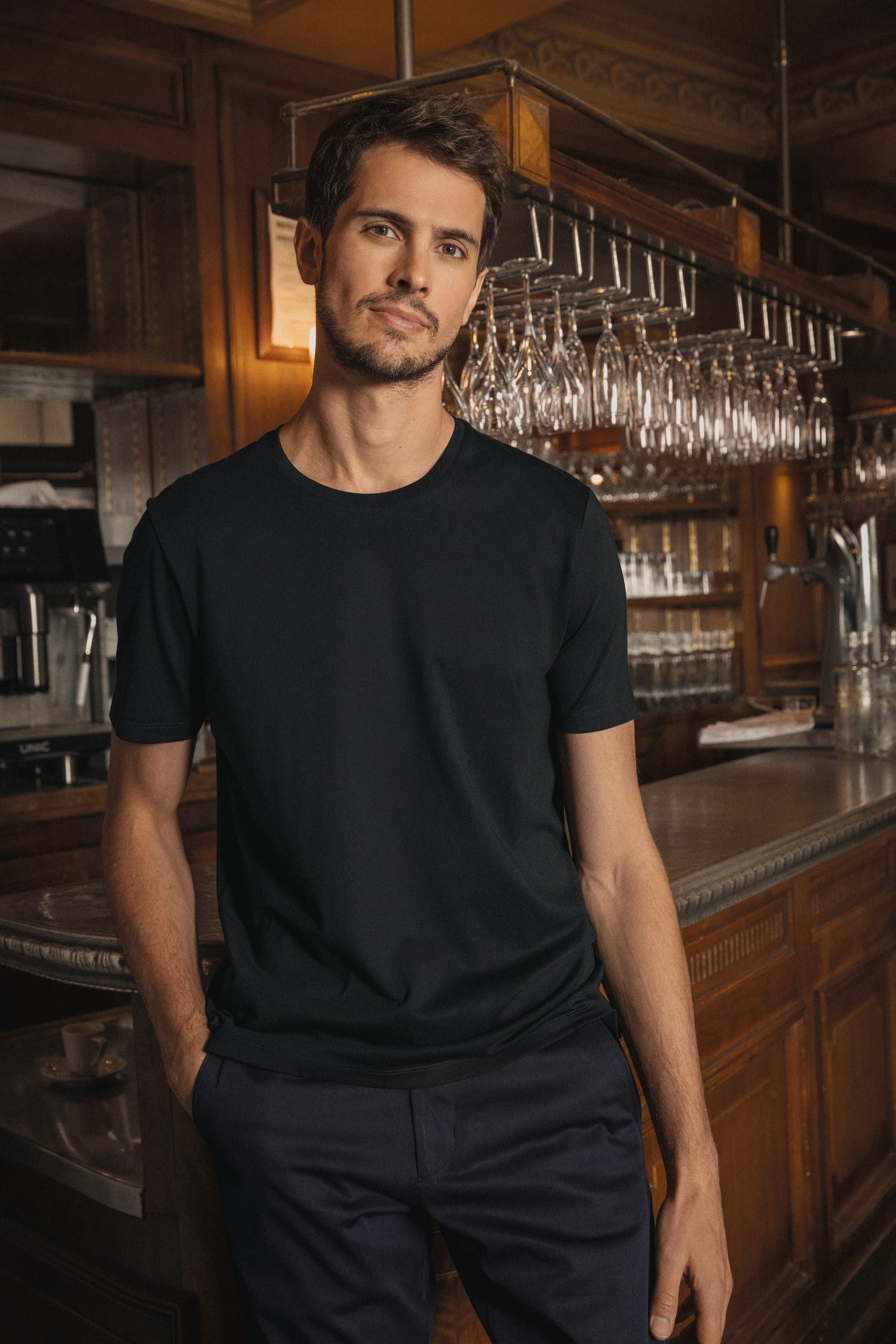 PK300 - T-shirt uomo Supima® maniche corte e girocollo