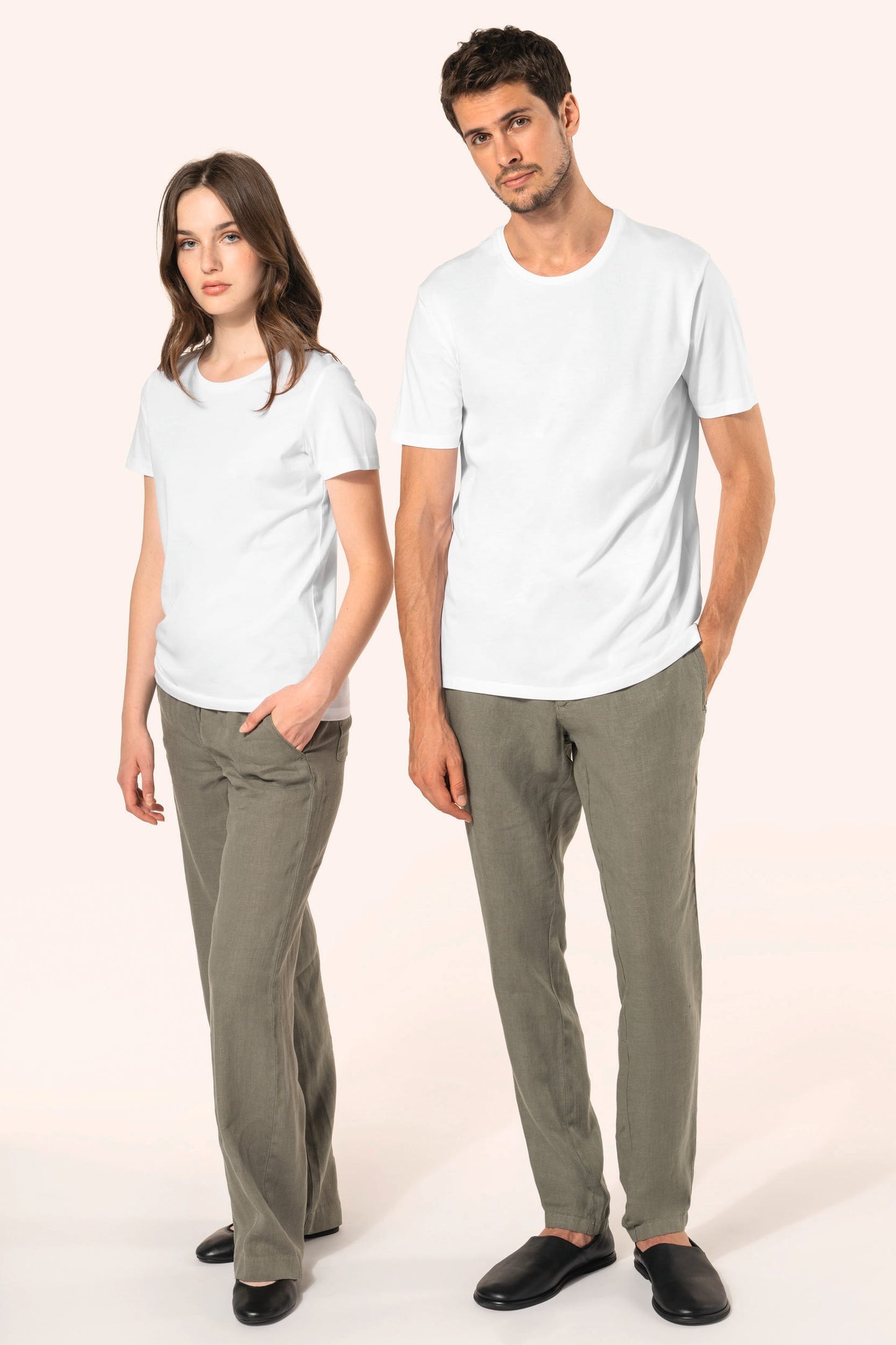 PK301 - T-shirt donna Supima® maniche corte e girocollo