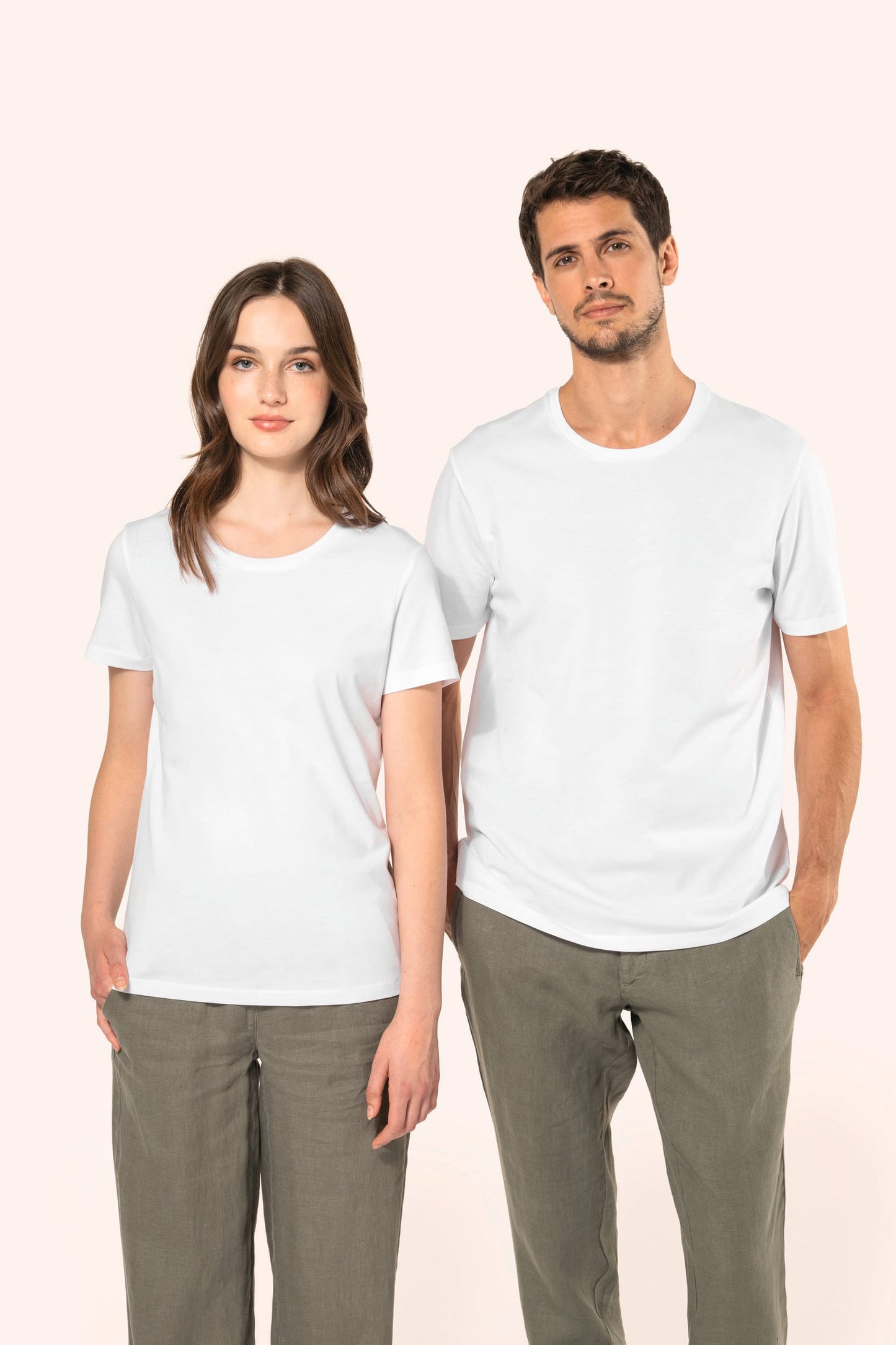 PK301 - T-shirt donna Supima® maniche corte e girocollo