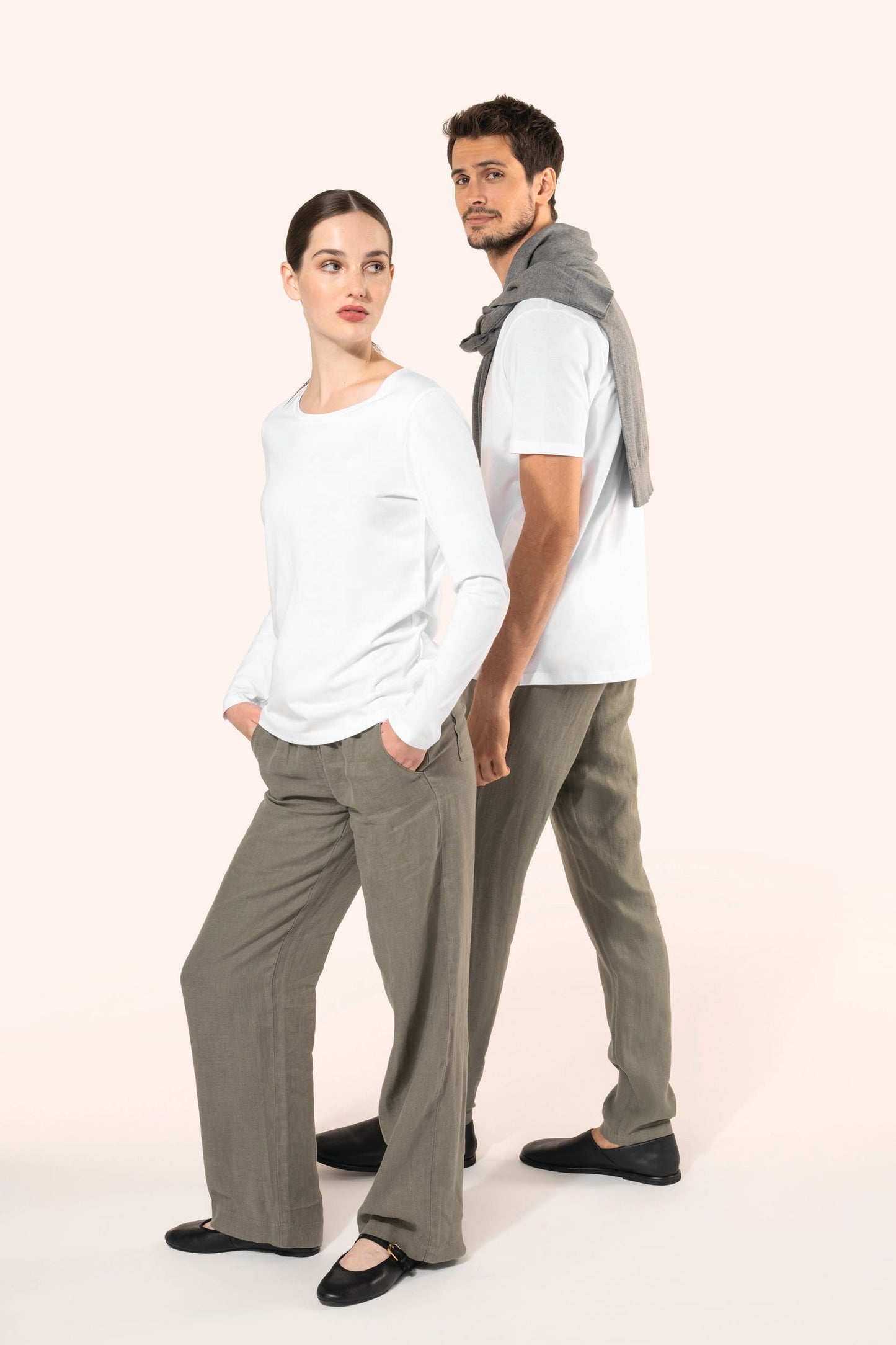PK301 - T-shirt donna Supima® maniche corte e girocollo