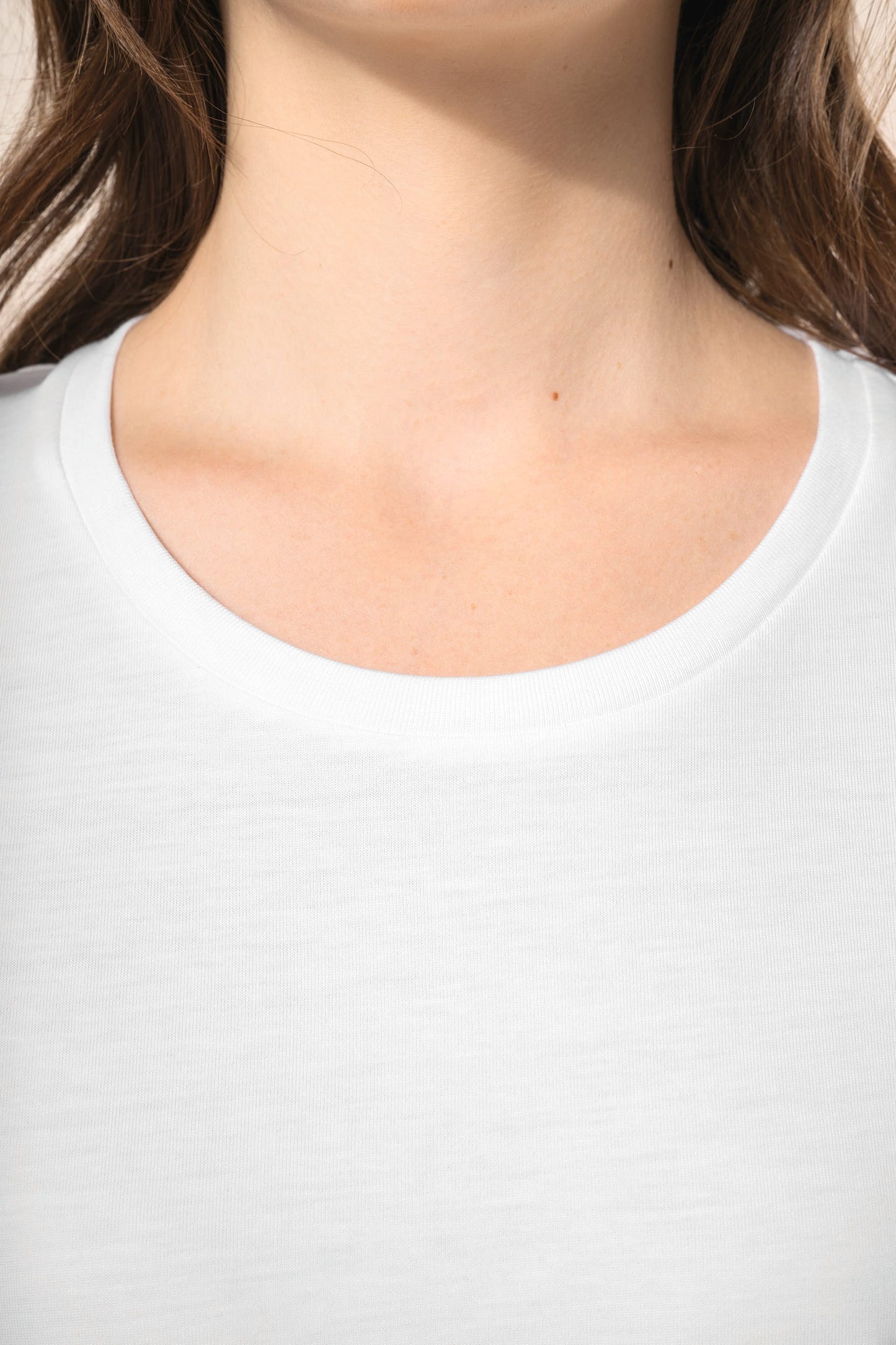 PK301 - T-shirt donna Supima® maniche corte e girocollo