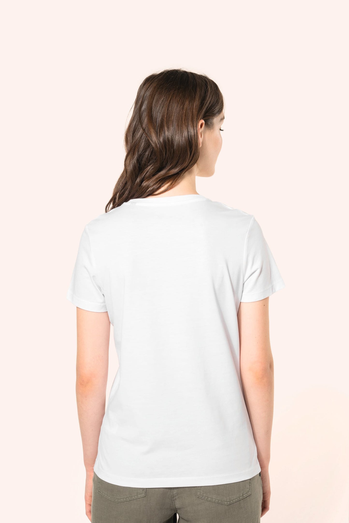 PK301 - T-shirt donna Supima® maniche corte e girocollo