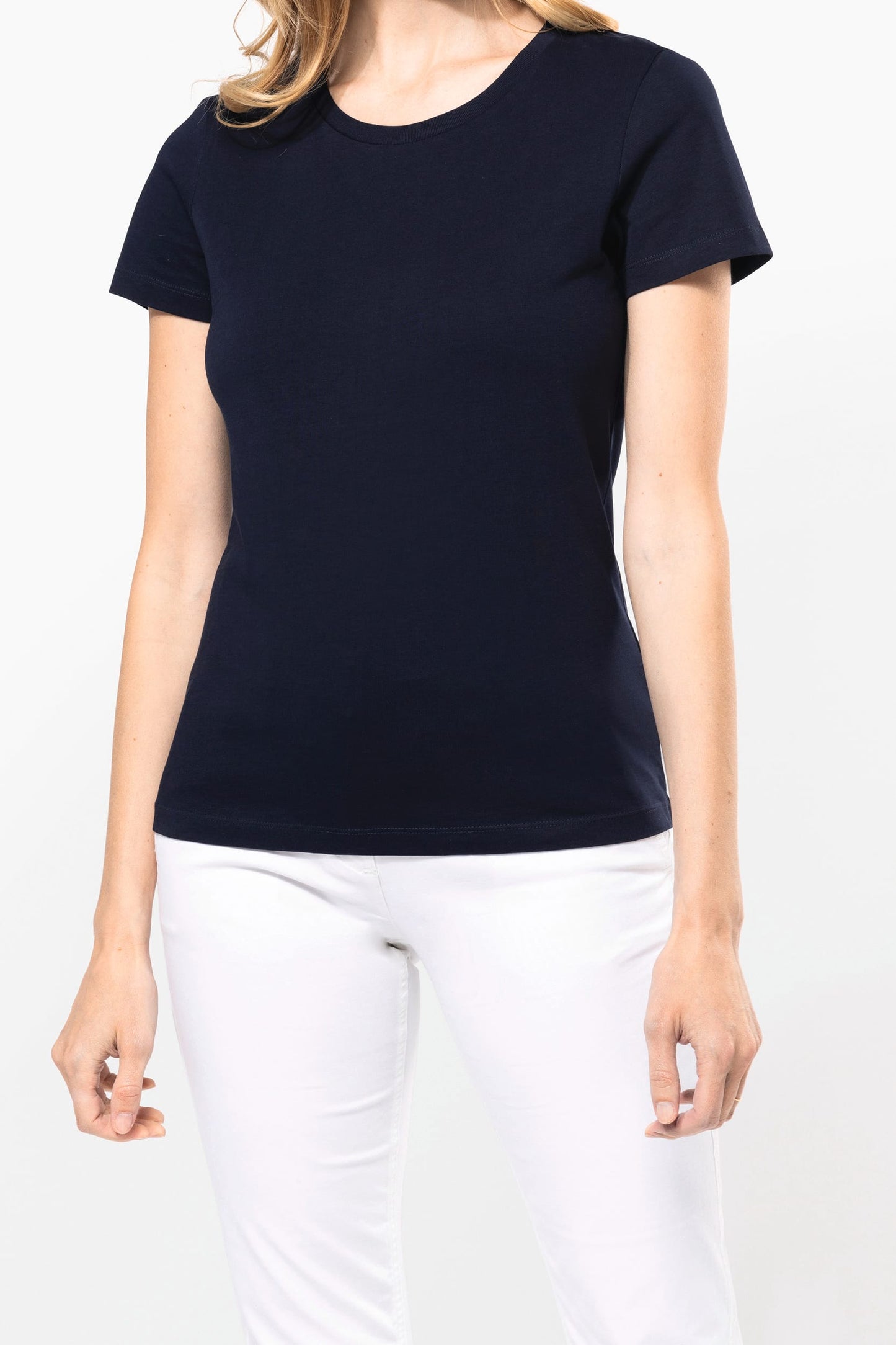 PK301 - T-shirt donna Supima® maniche corte e girocollo
