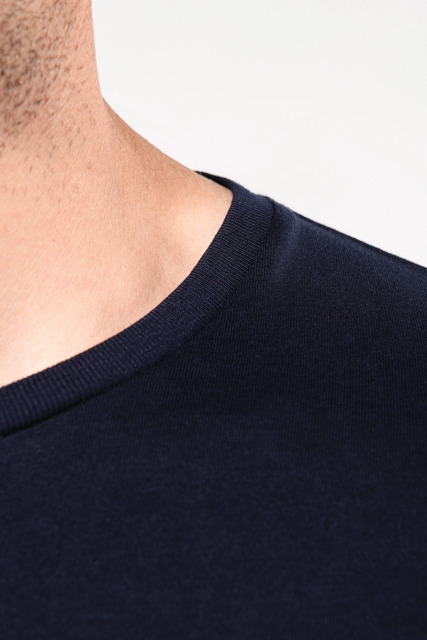 PK302 - T-shirt uomo Supima® maniche lunghe e girocollo