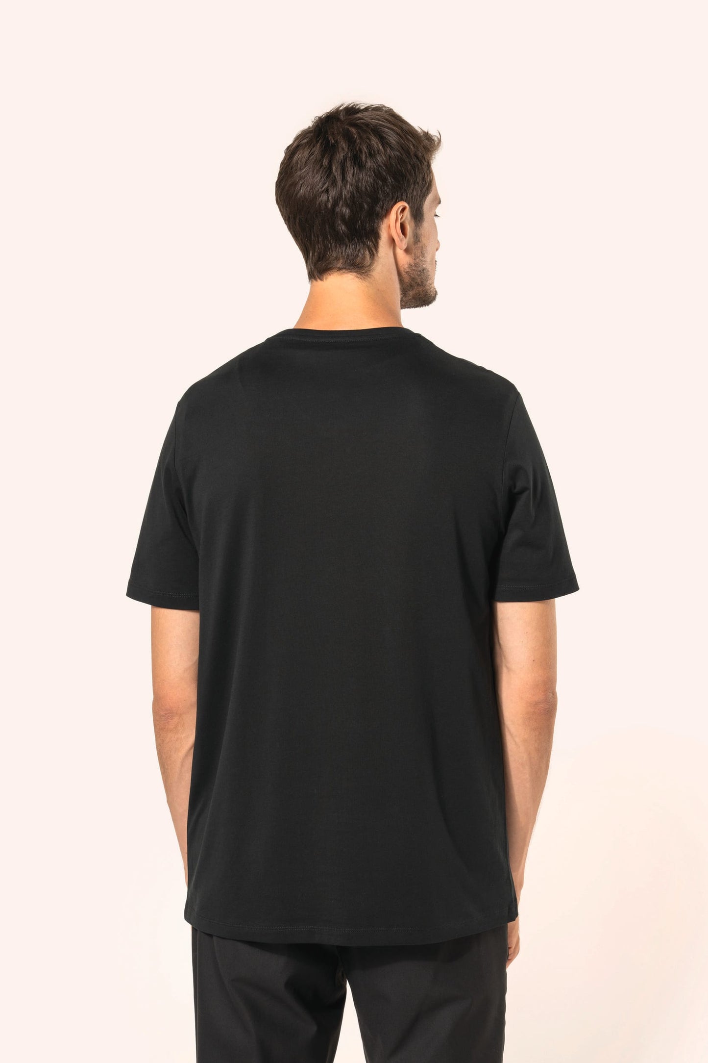 PK304 - T-shirt uomo Supima® maniche corte e scollo a V