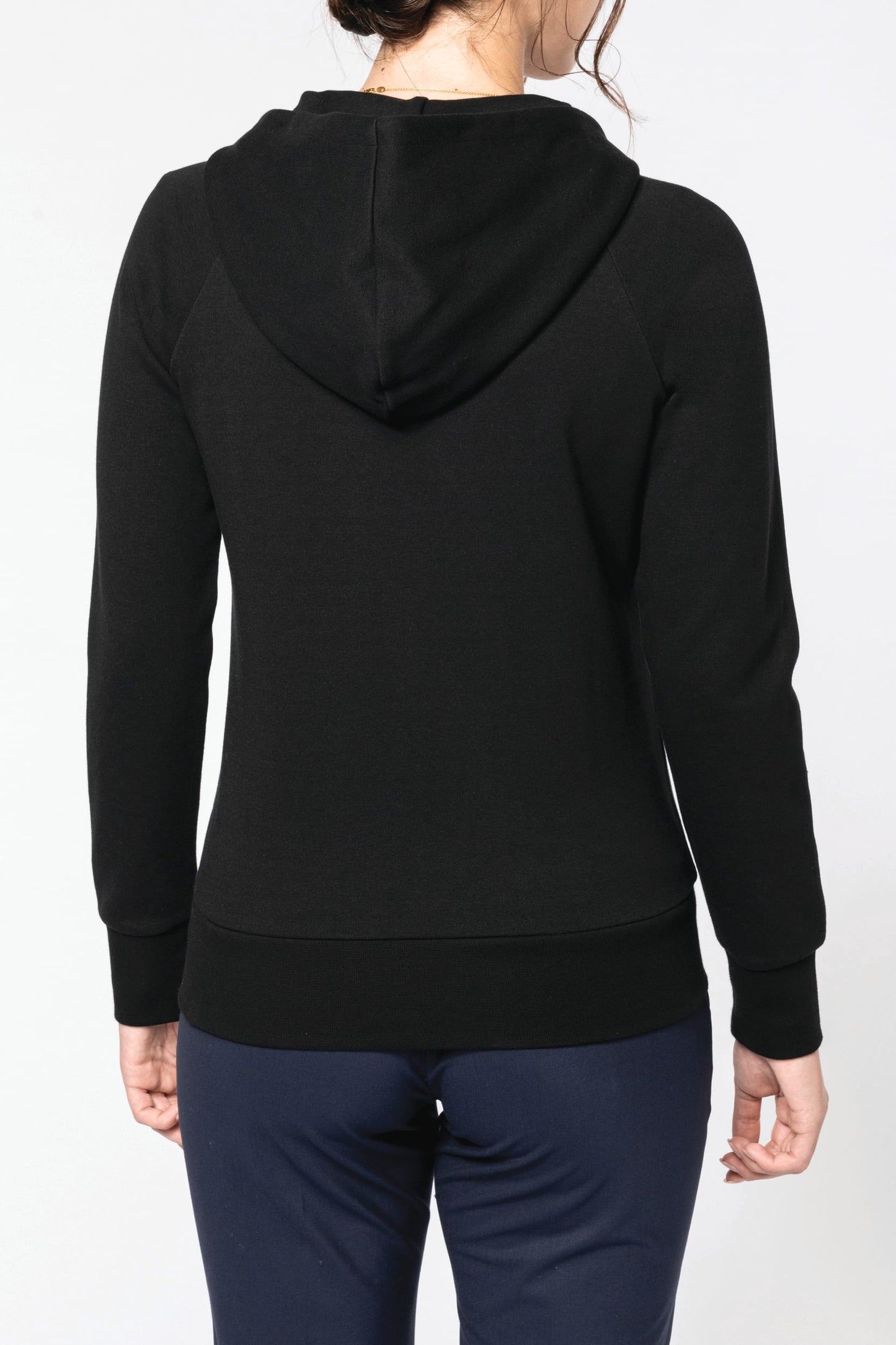 PK401 - Giacca donna con zip e cappuccio