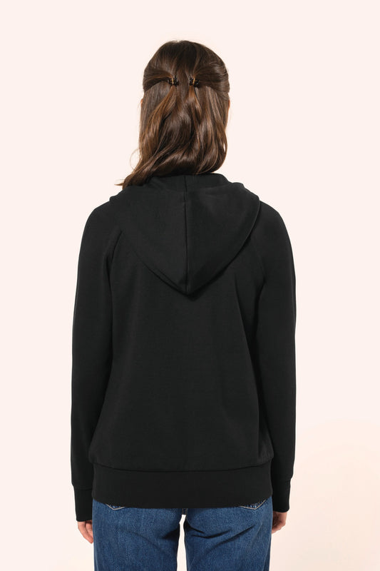 PK401 - Giacca donna con zip e cappuccio