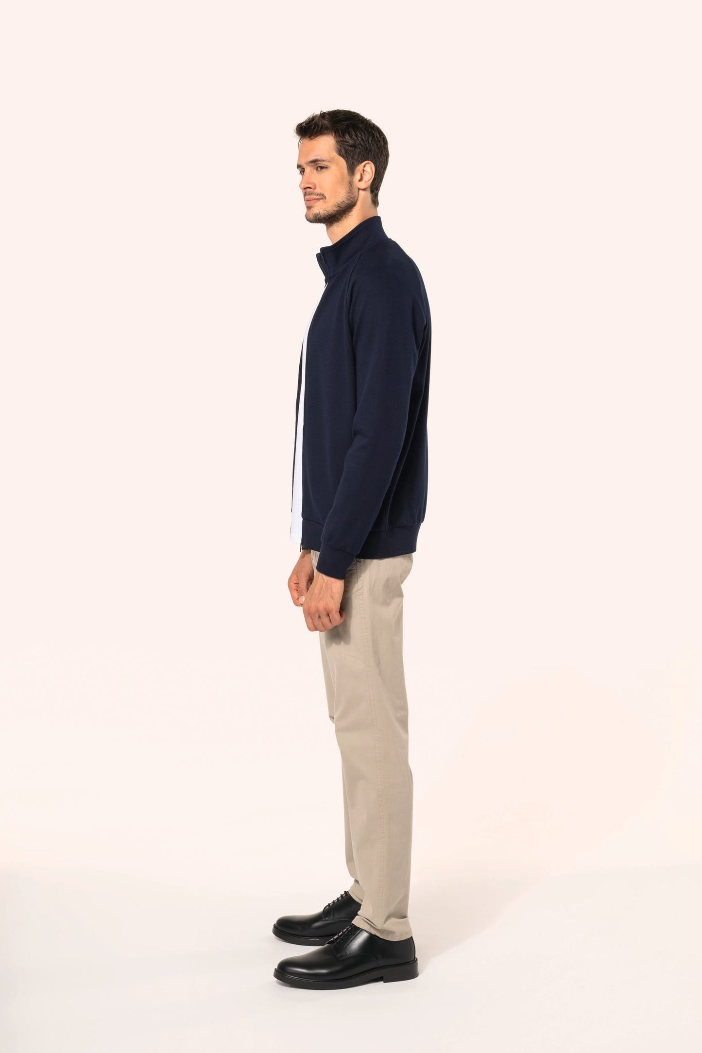 PK404 - Felpa uomo full zip