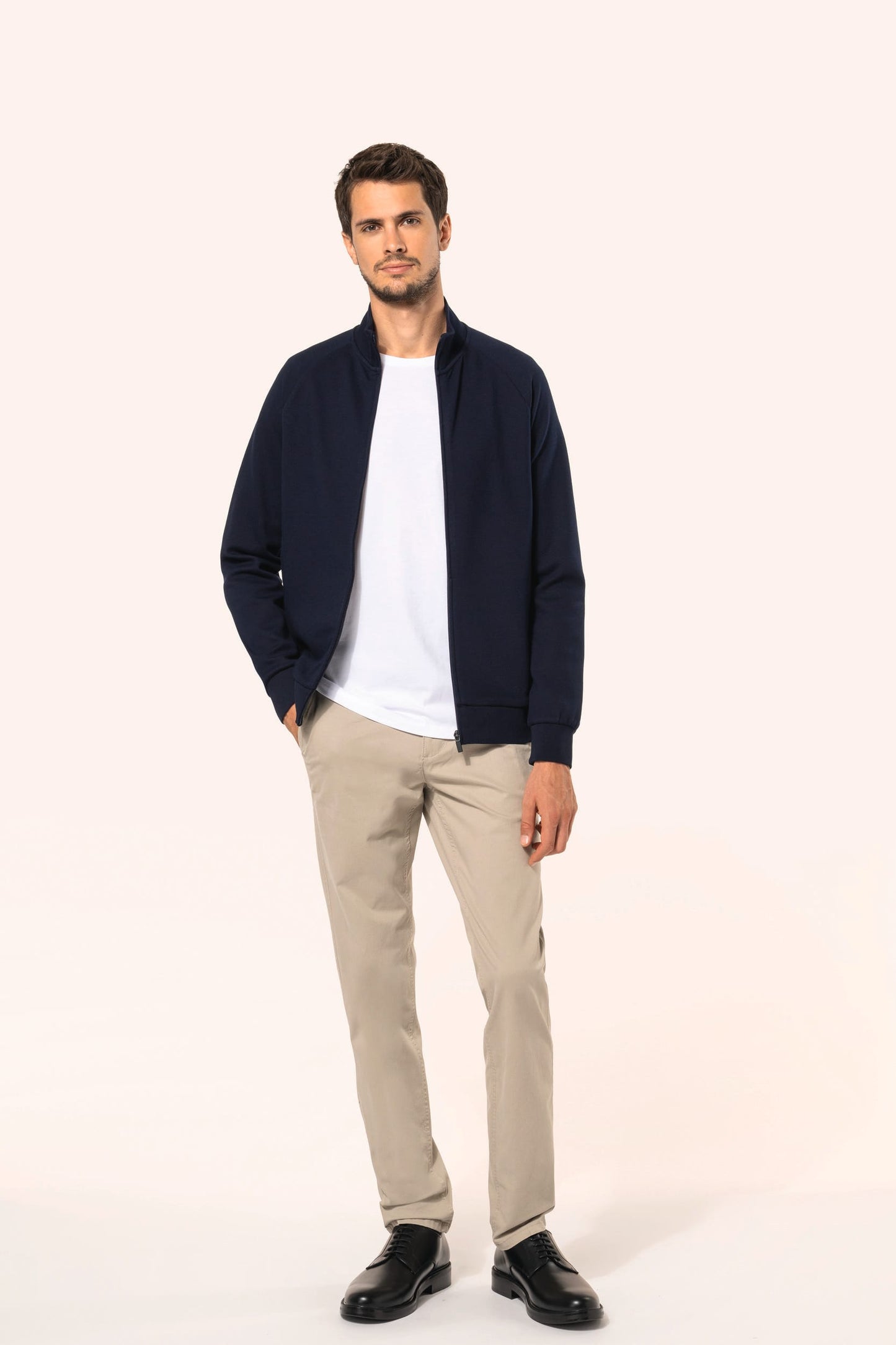 PK404 - Felpa uomo full zip
