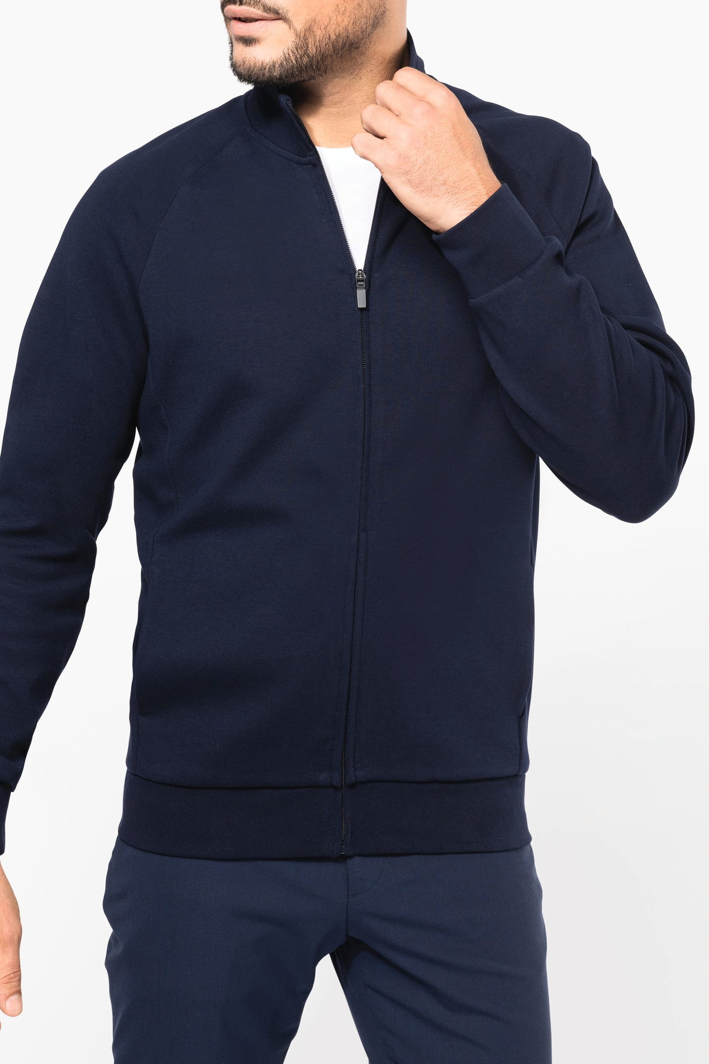 PK404 - Felpa uomo full zip