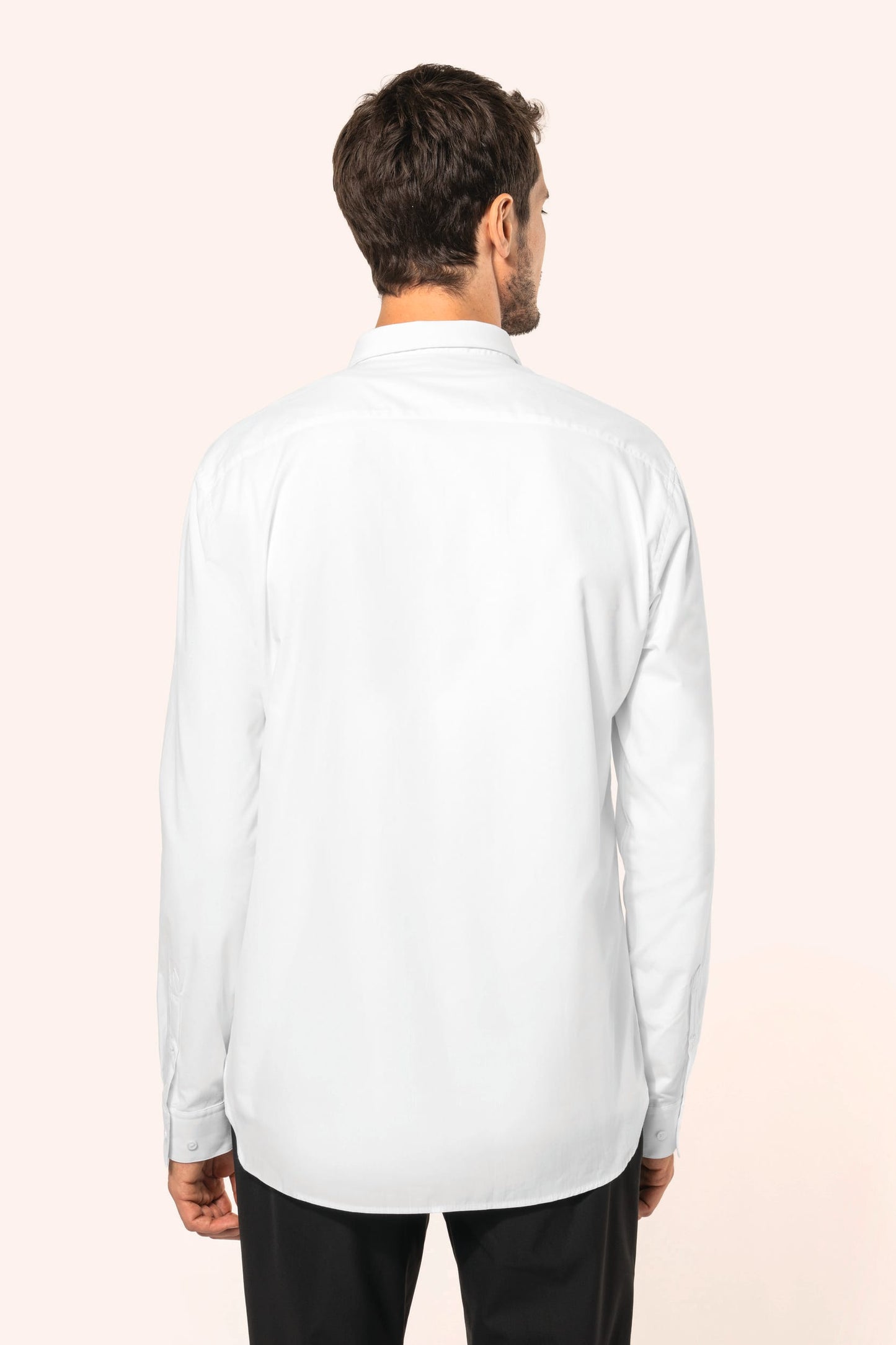 PK500 - Camicia uomo popeline maniche lunghe