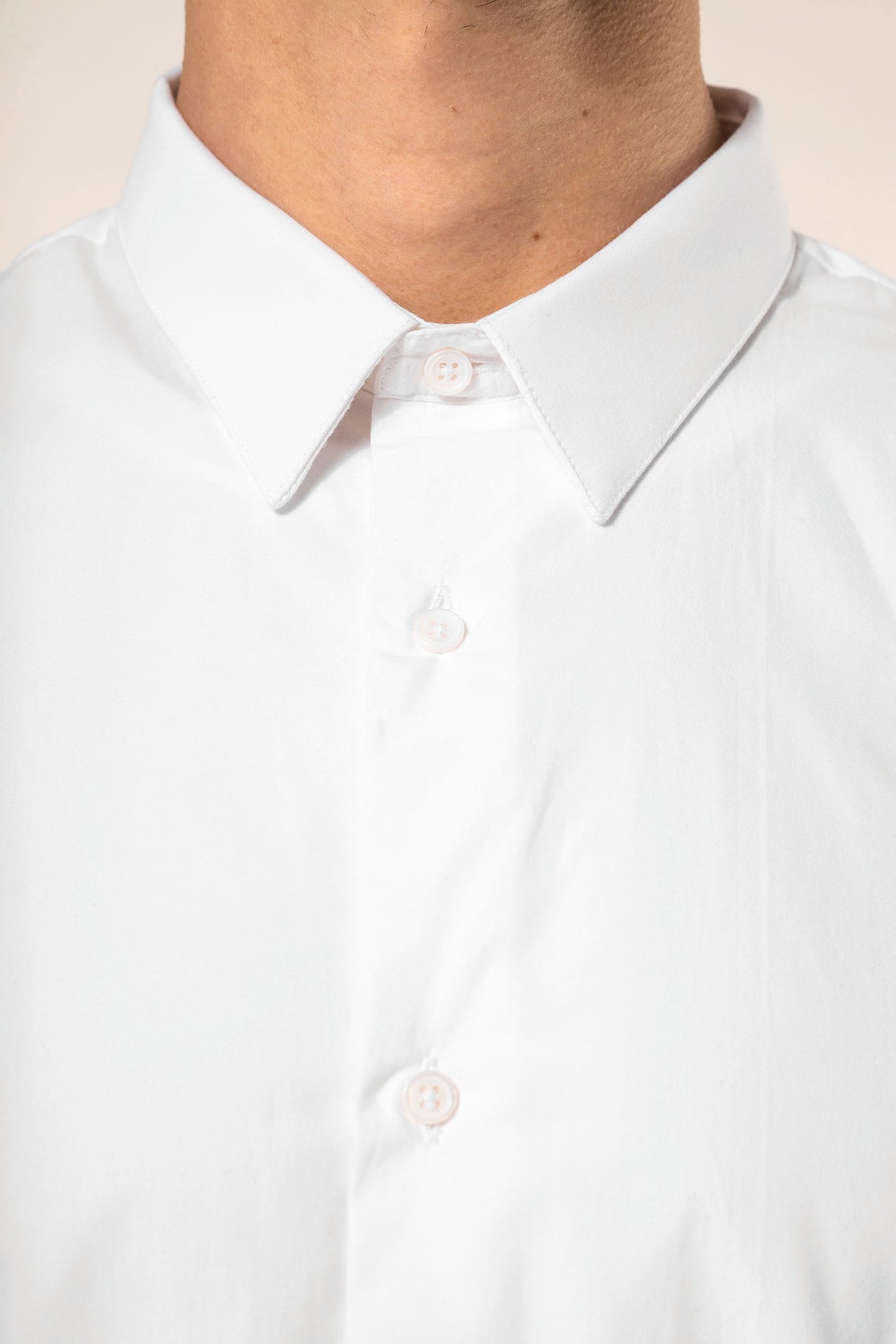 PK500 - Camicia uomo popeline maniche lunghe