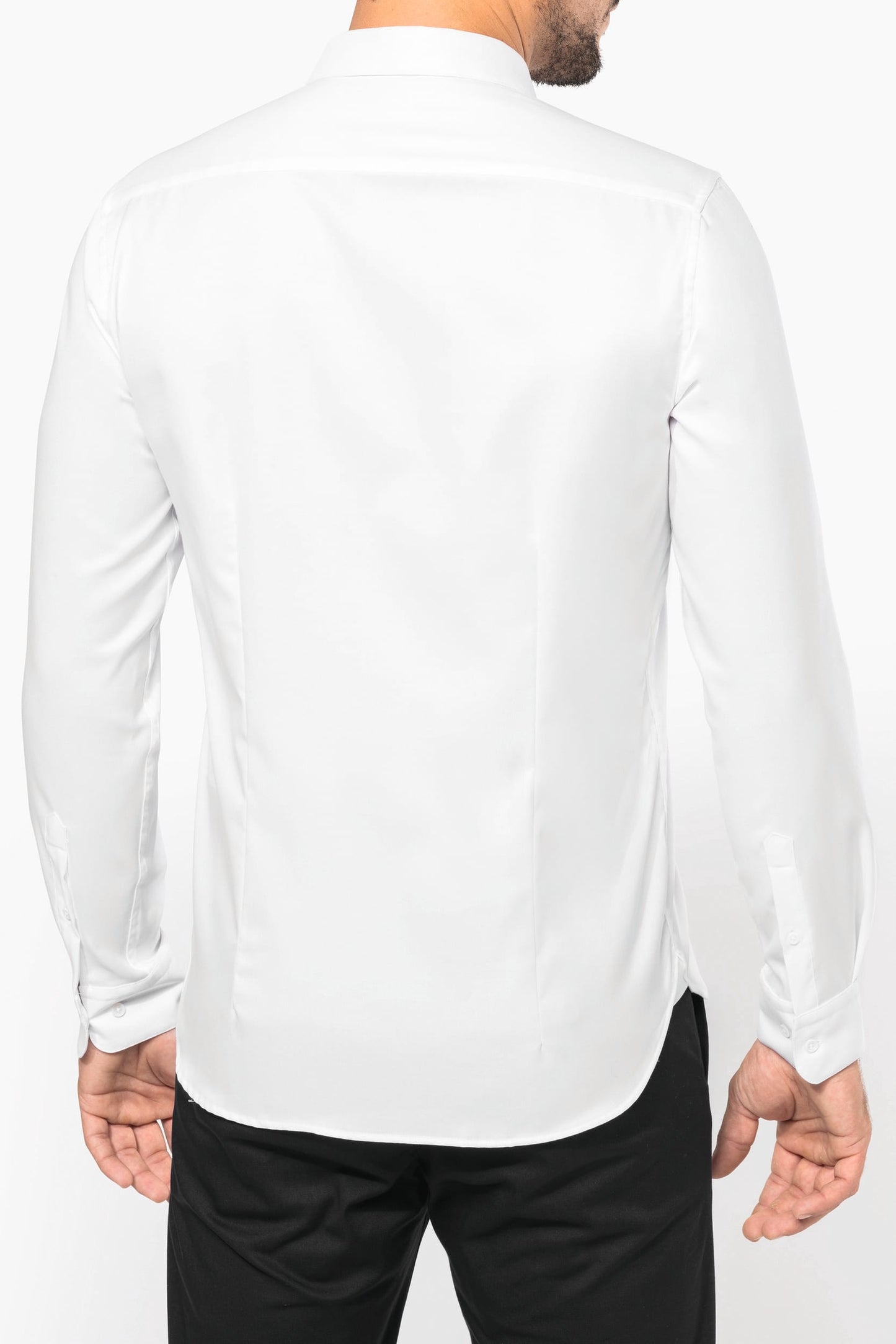 PK502 - Camicia uomo Oxford pinpoint maniche lunghe