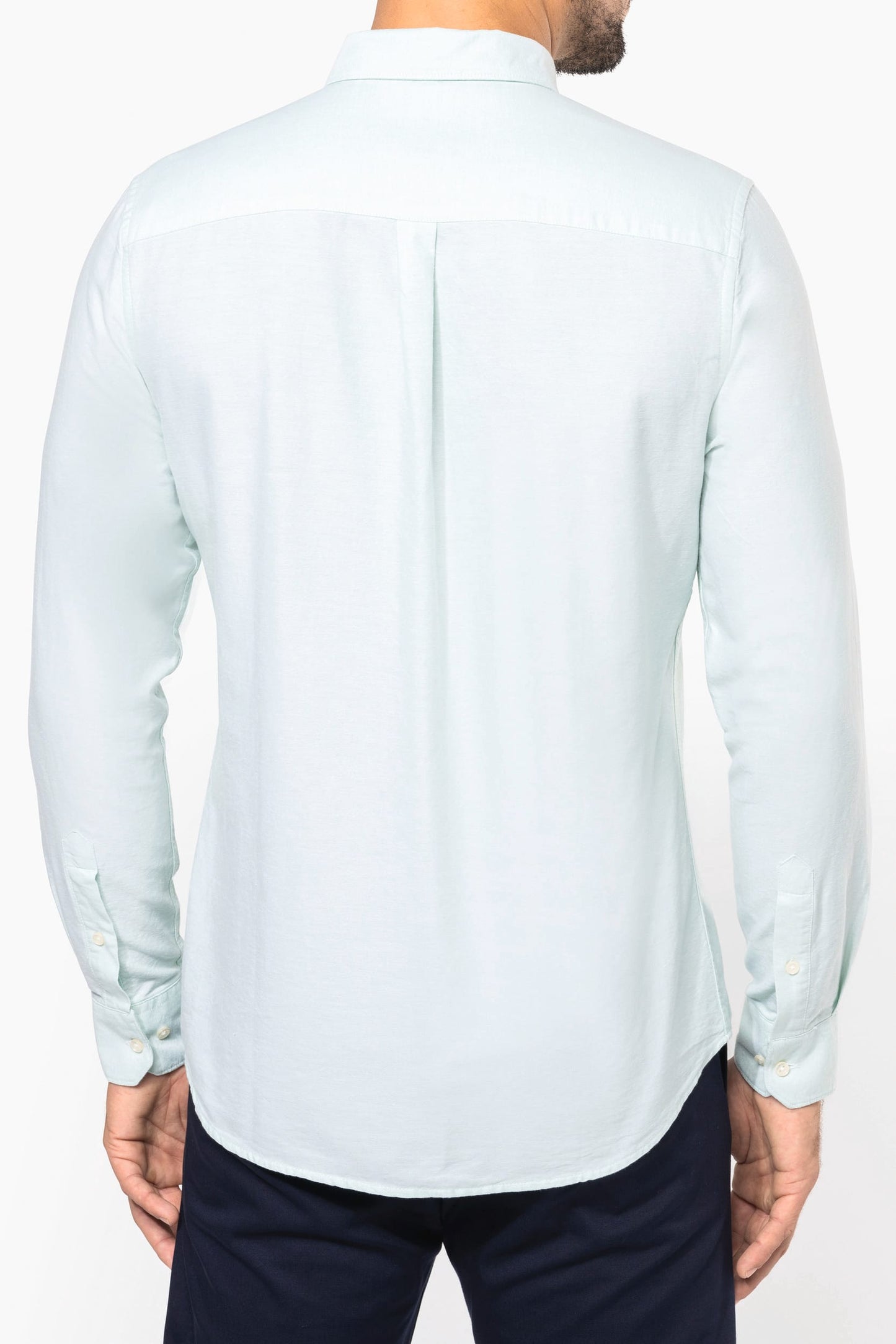 PK503 - Camicia uomo Oxford maniche lunghe