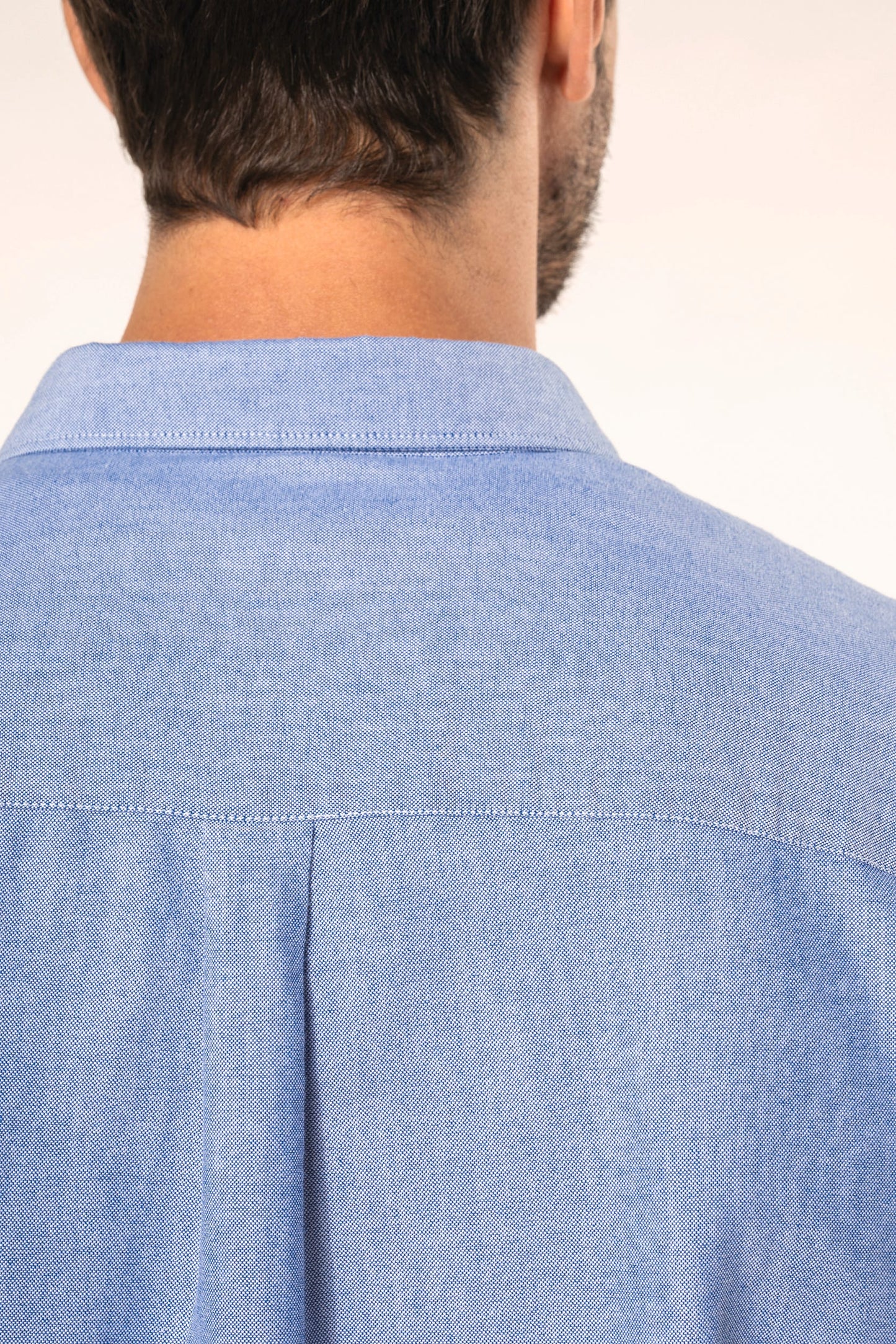 PK503 - Camicia uomo Oxford maniche lunghe