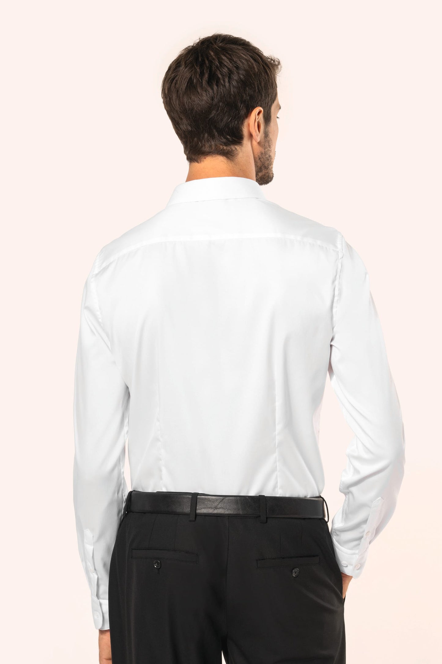 PK506 - Camicia uomo twill maniche lunghe