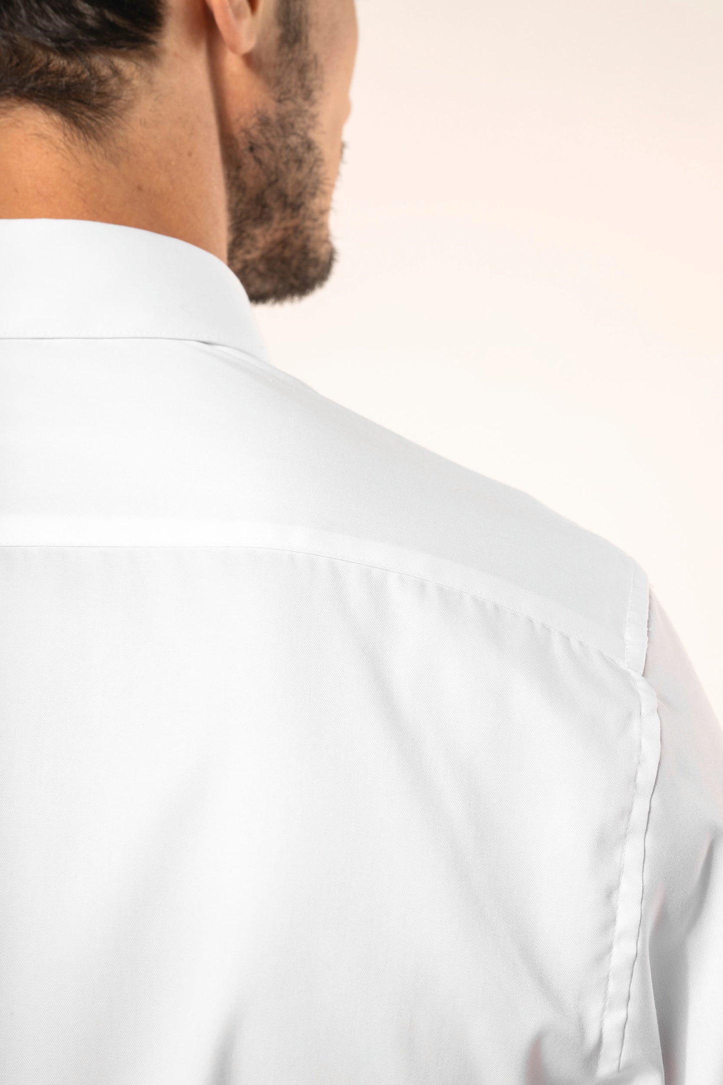 PK506 - Camicia uomo twill maniche lunghe