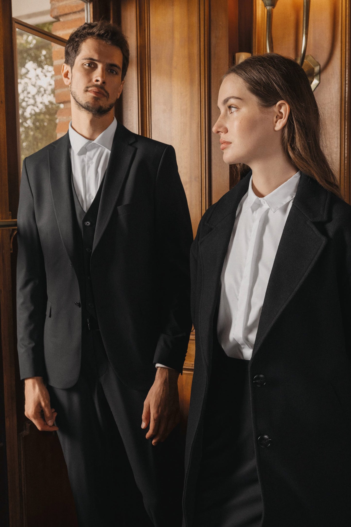 PK506 - Camicia uomo twill maniche lunghe