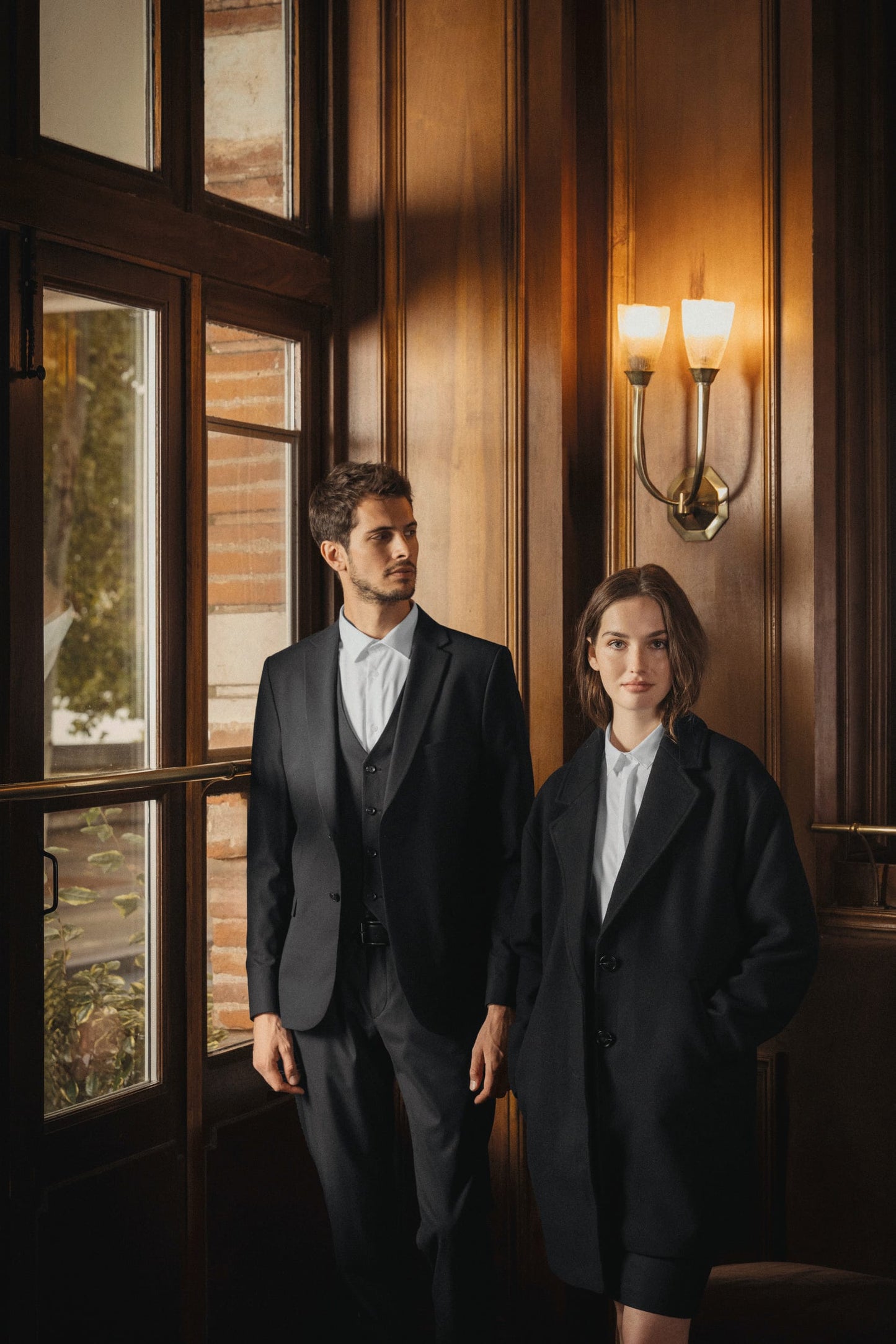 PK507 - Camicia donna twill maniche lunghe