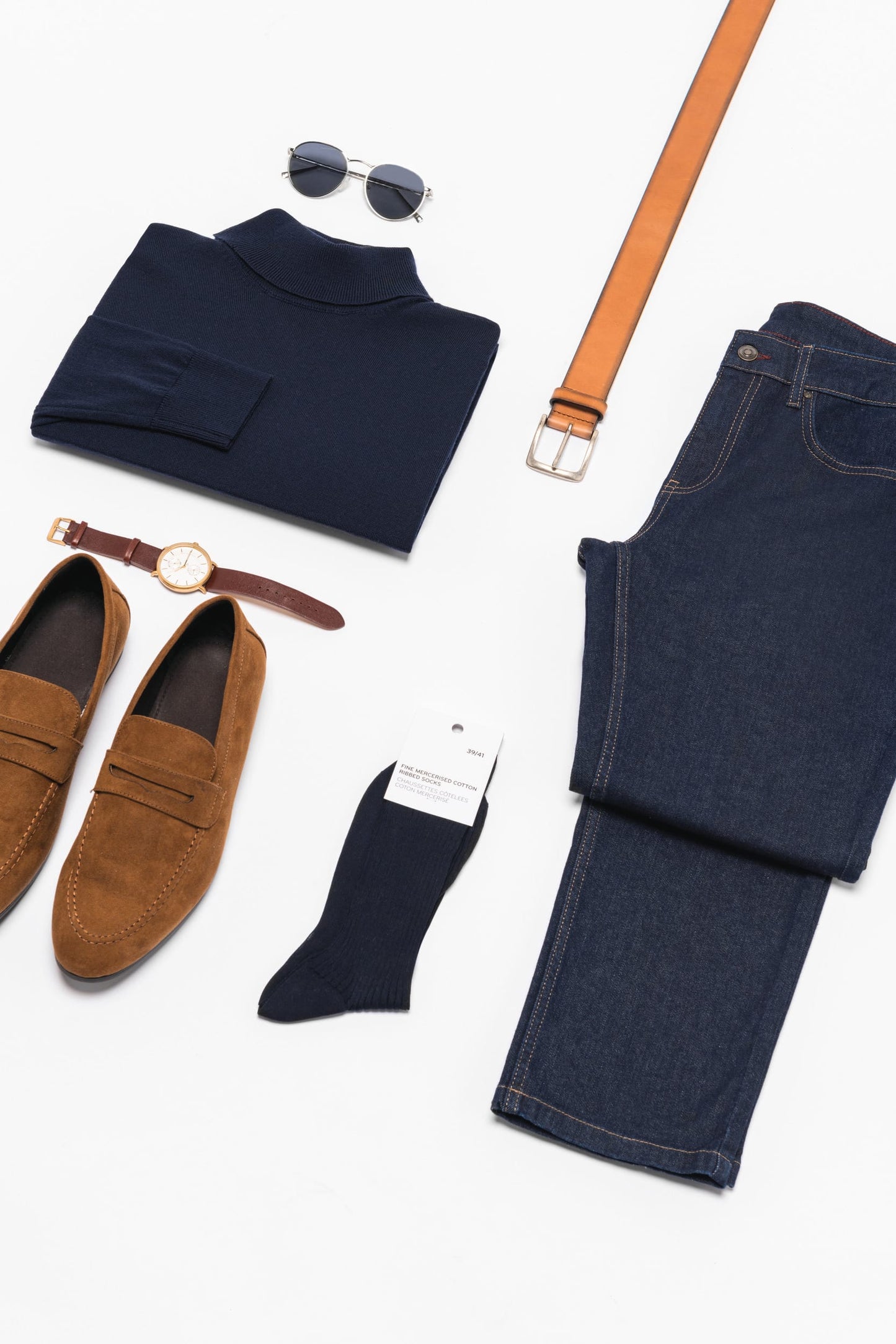 PK912 - Pullover uomo Merino con collo dolcevita