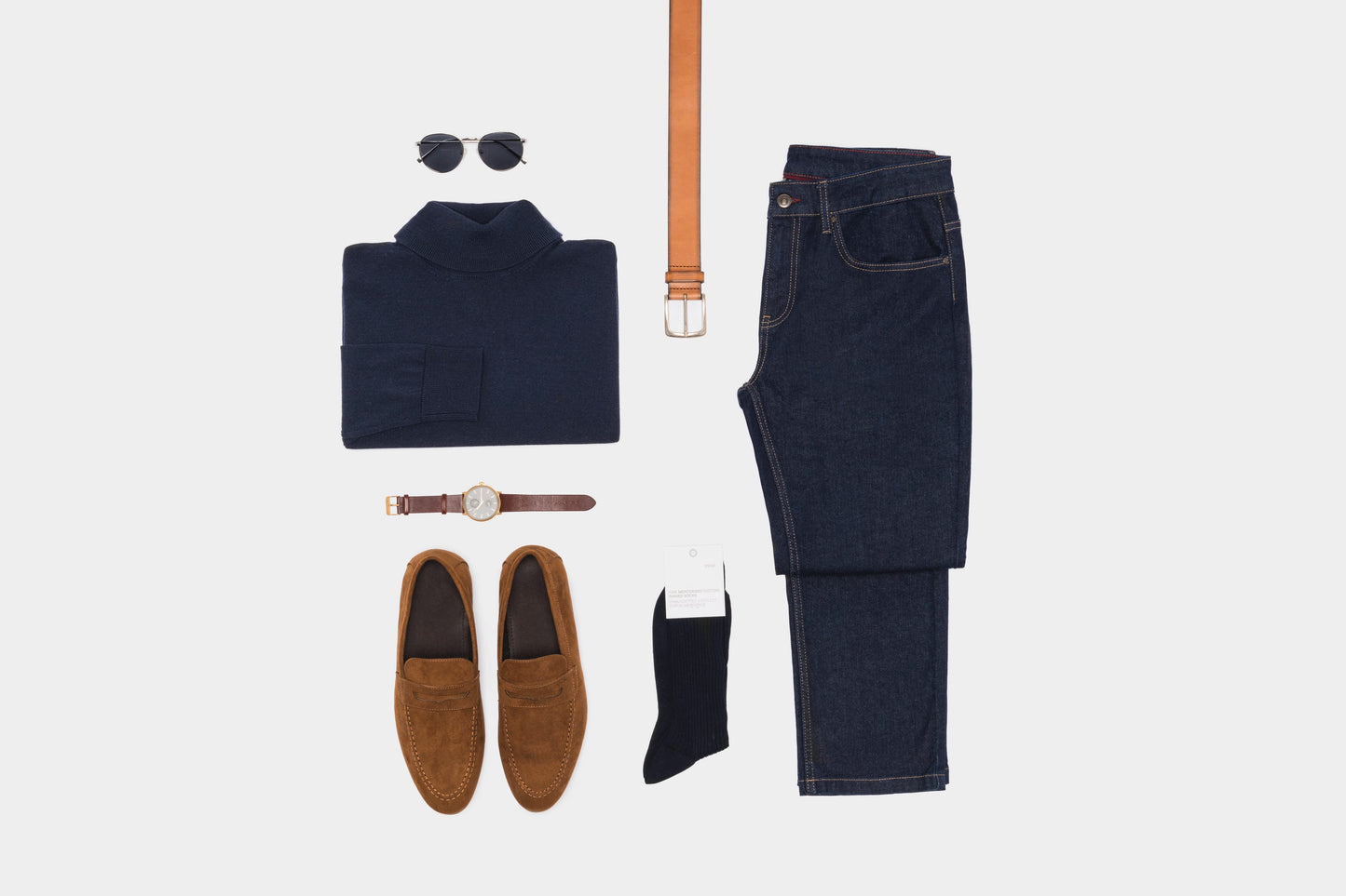 PK912 - Pullover uomo Merino con collo dolcevita