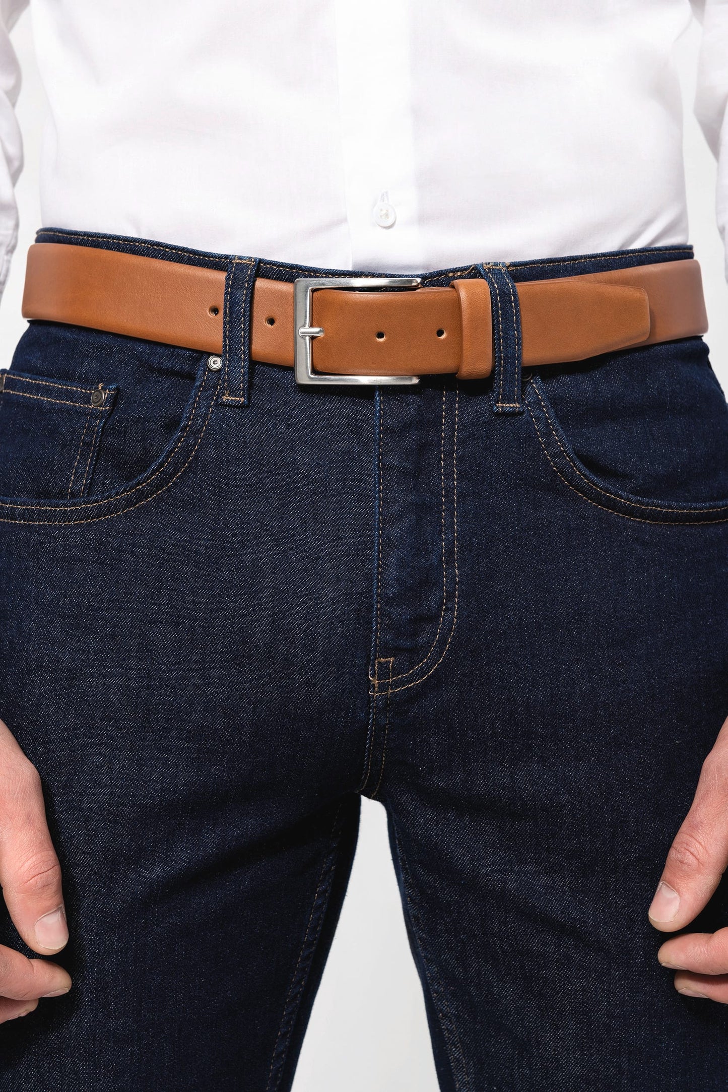 PK820 - Cintura uomo in pelle