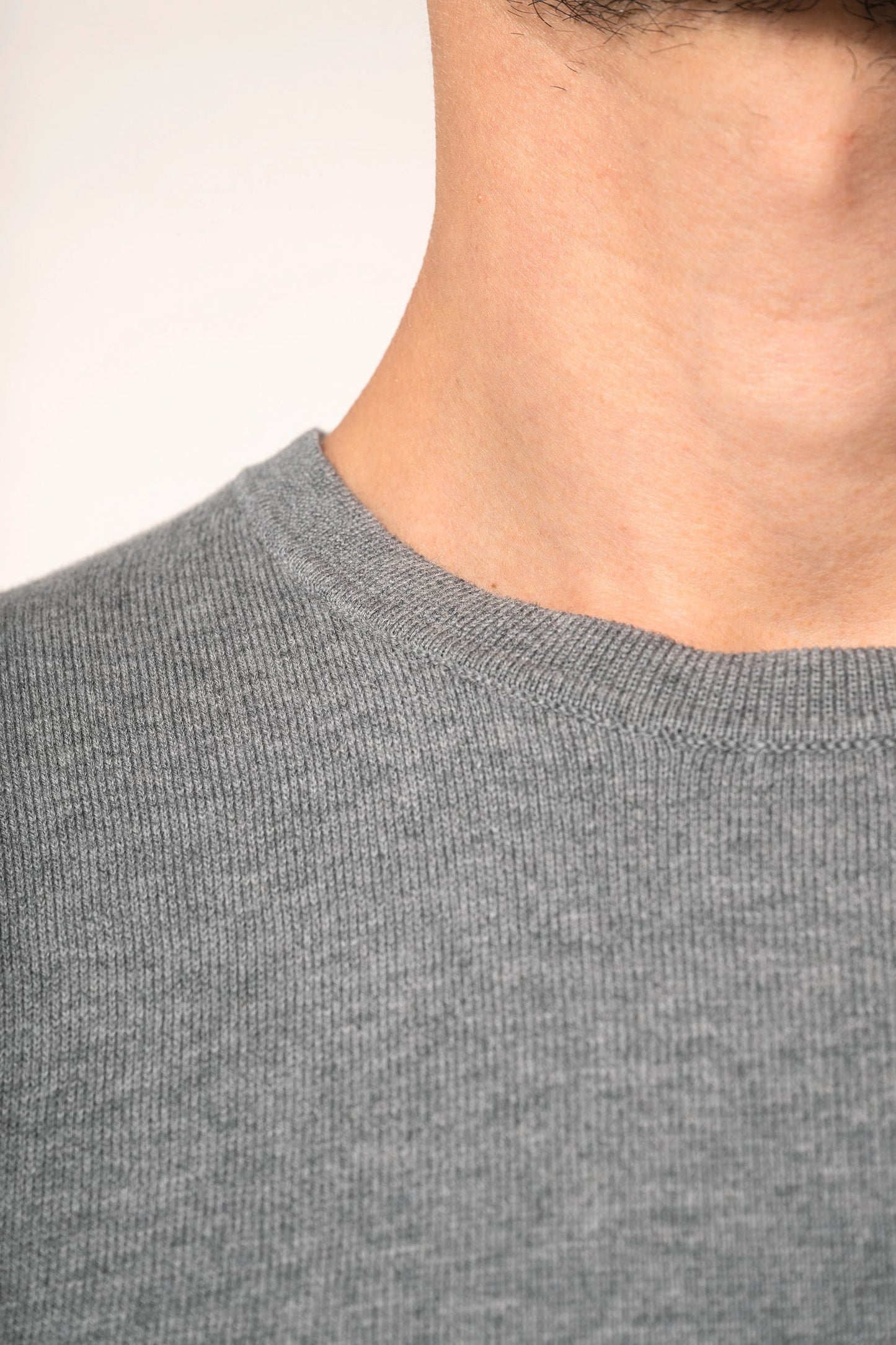 PK900 - Pullover uomo Supima® girocollo
