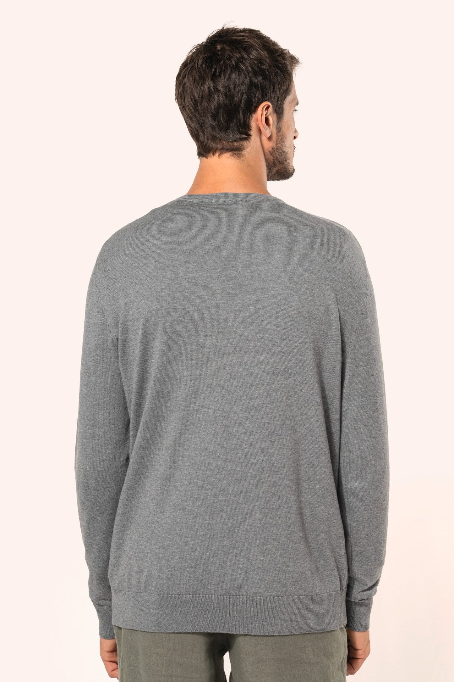PK900 - Pullover uomo Supima® girocollo