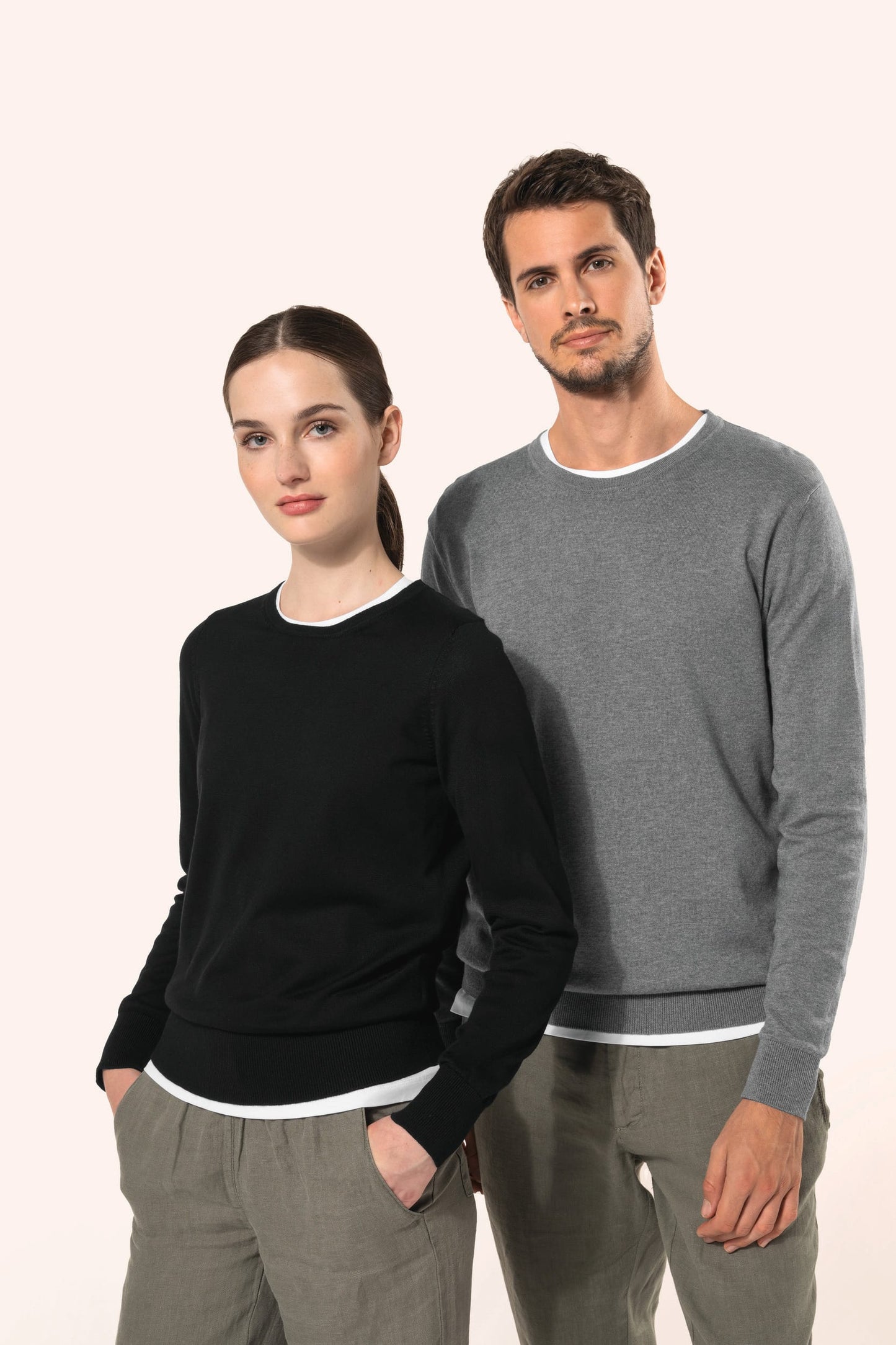 PK901 - Pullover donna Supima® girocollo