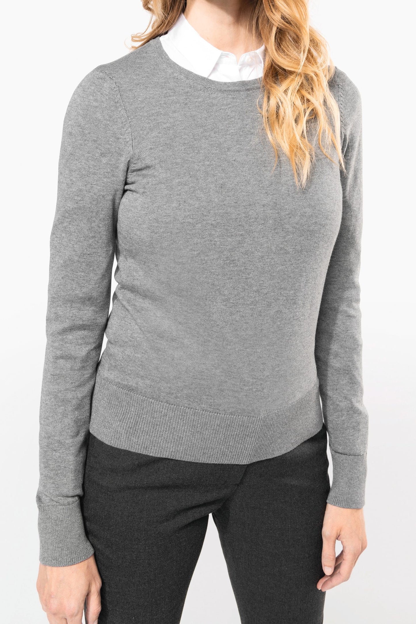 PK901 - Pullover donna Supima® girocollo