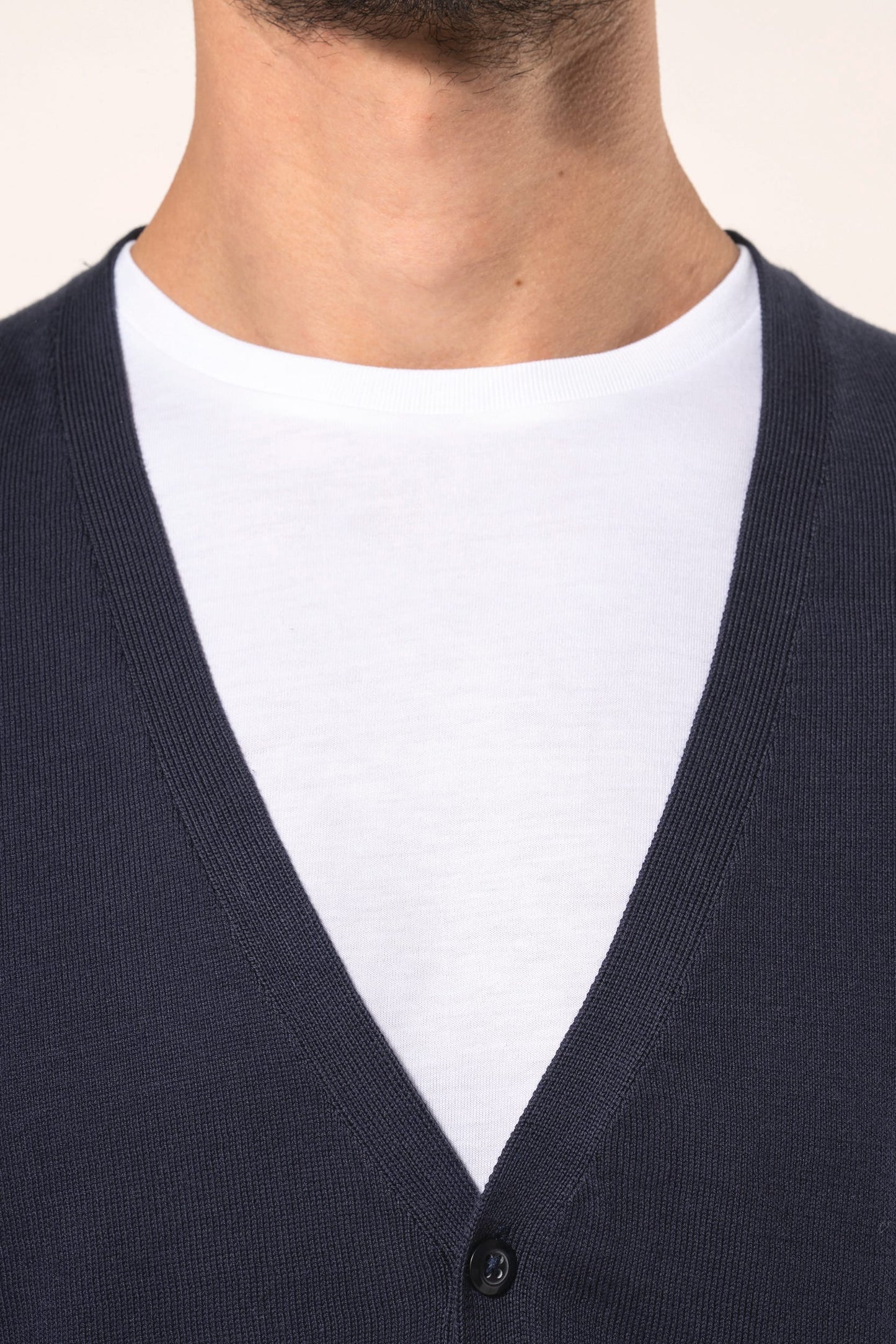 PK902 - Cardigan uomo Supima®