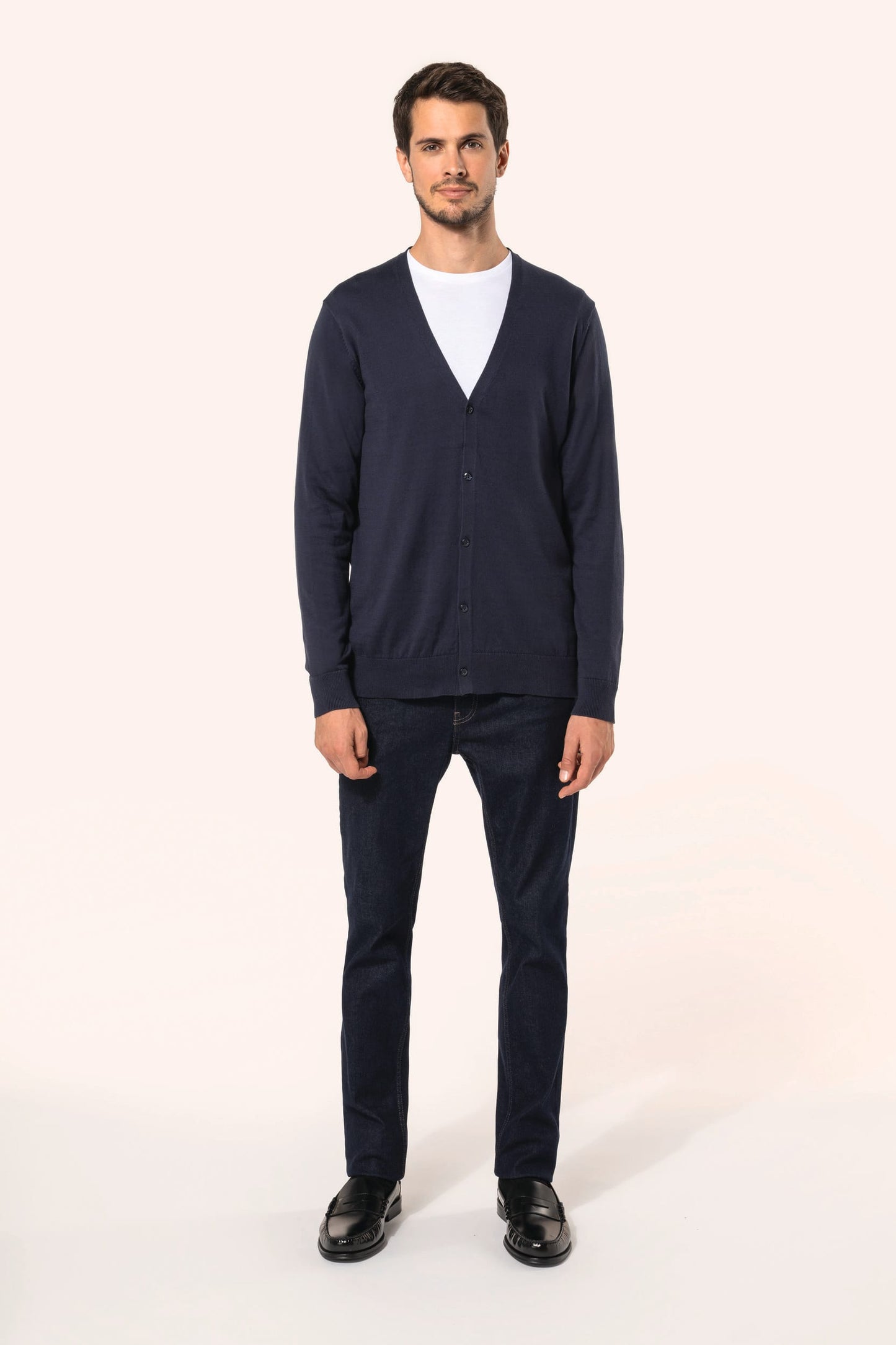 PK902 - Cardigan uomo Supima®