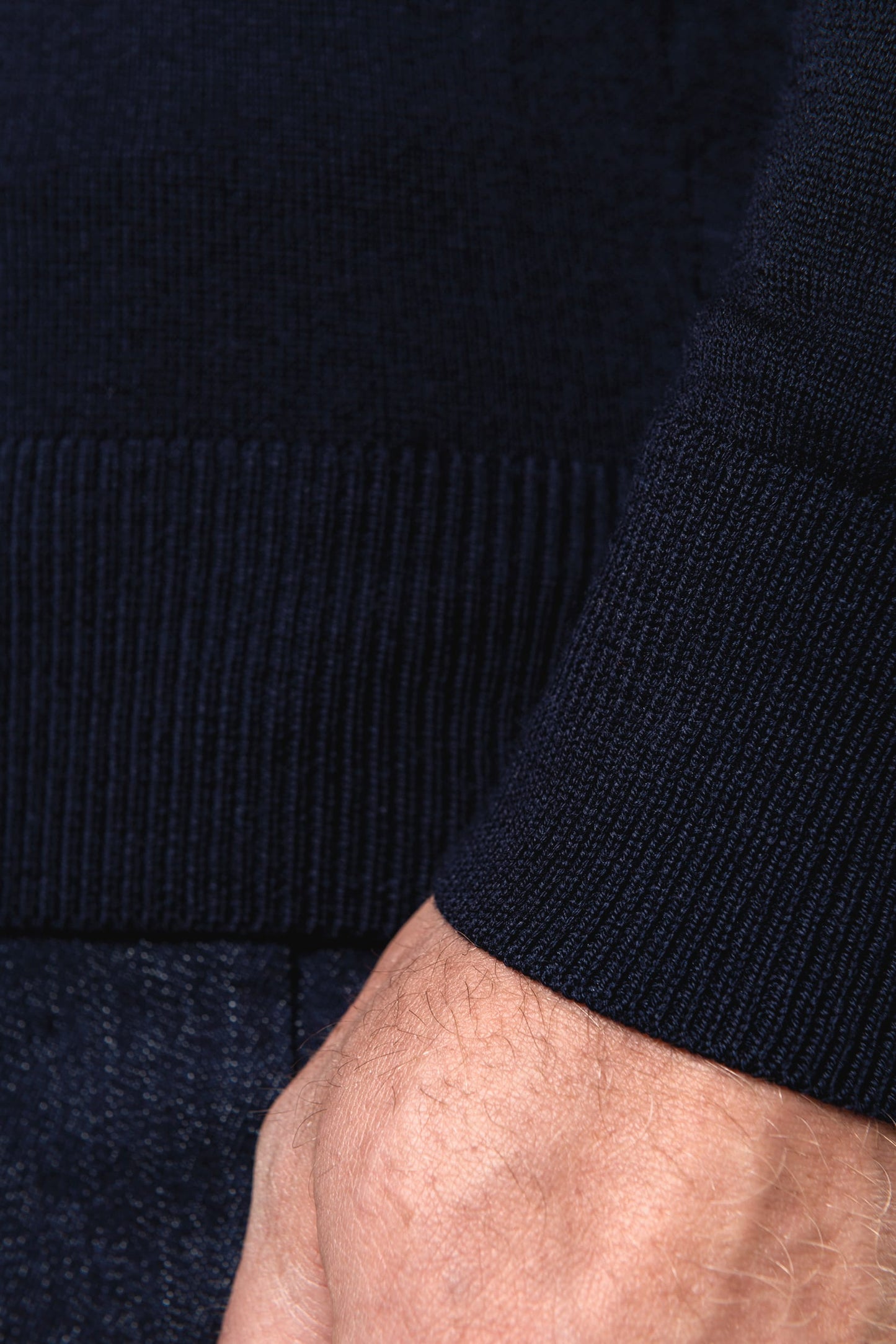 PK912 - Pullover uomo Merino con collo dolcevita