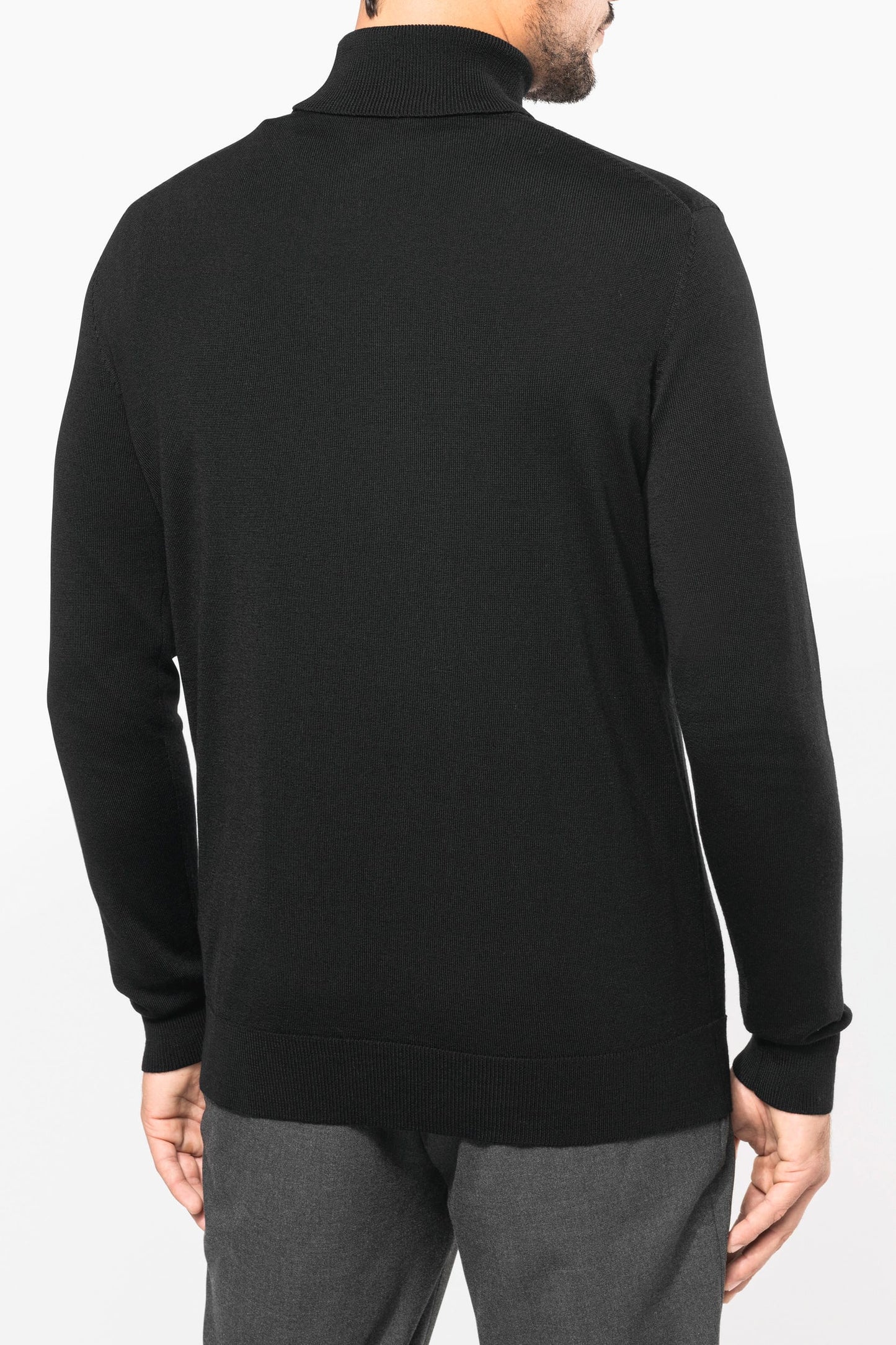 PK912 - Pullover uomo Merino con collo dolcevita