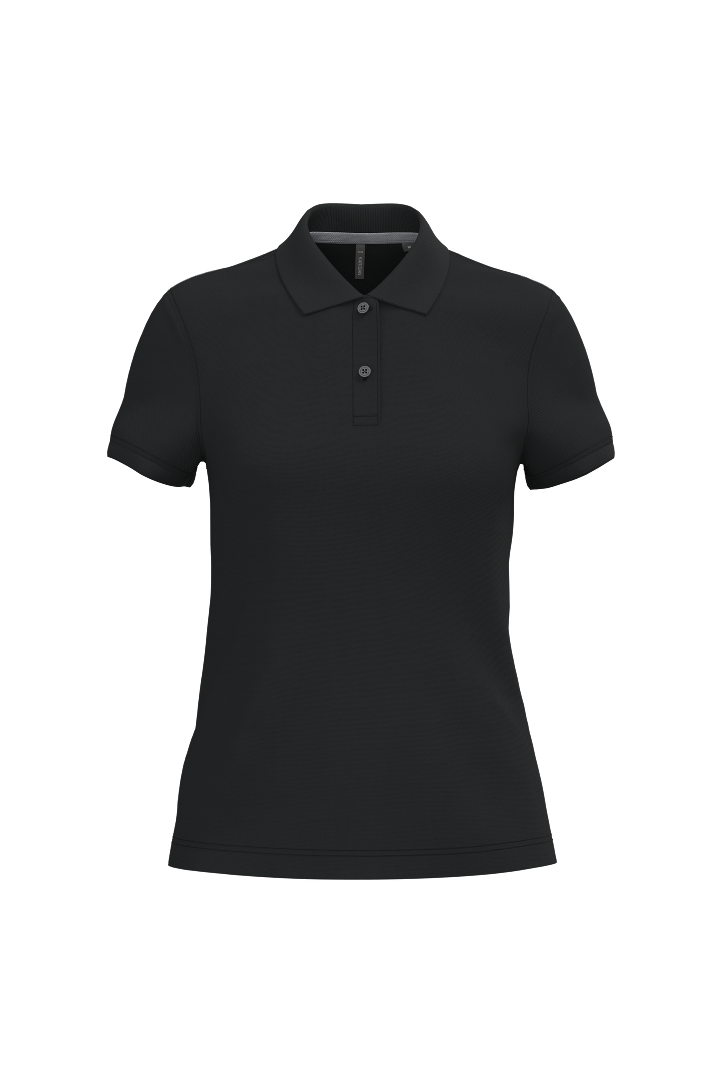 Polo piqué donna manica corta (K242C-taglie-grandi)