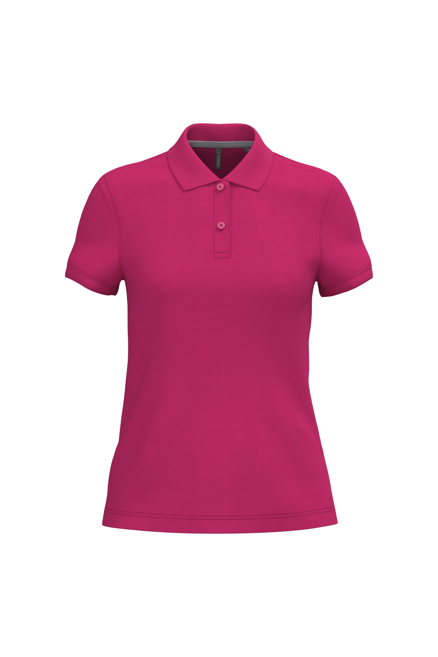Polo piqué donna manica corta (K242C-taglie-grandi)