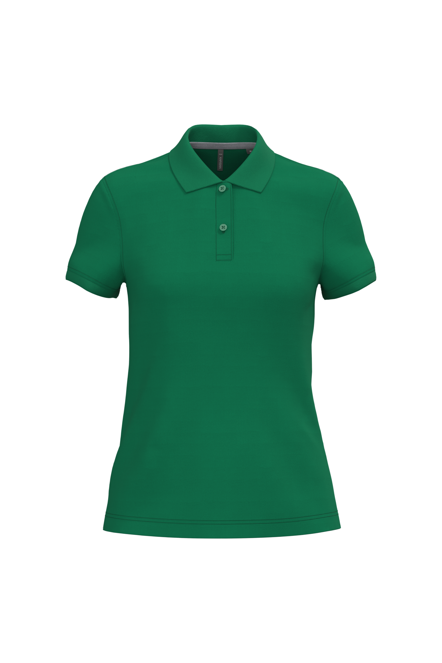Polo piqué donna manica corta (K242C-taglie-grandi)