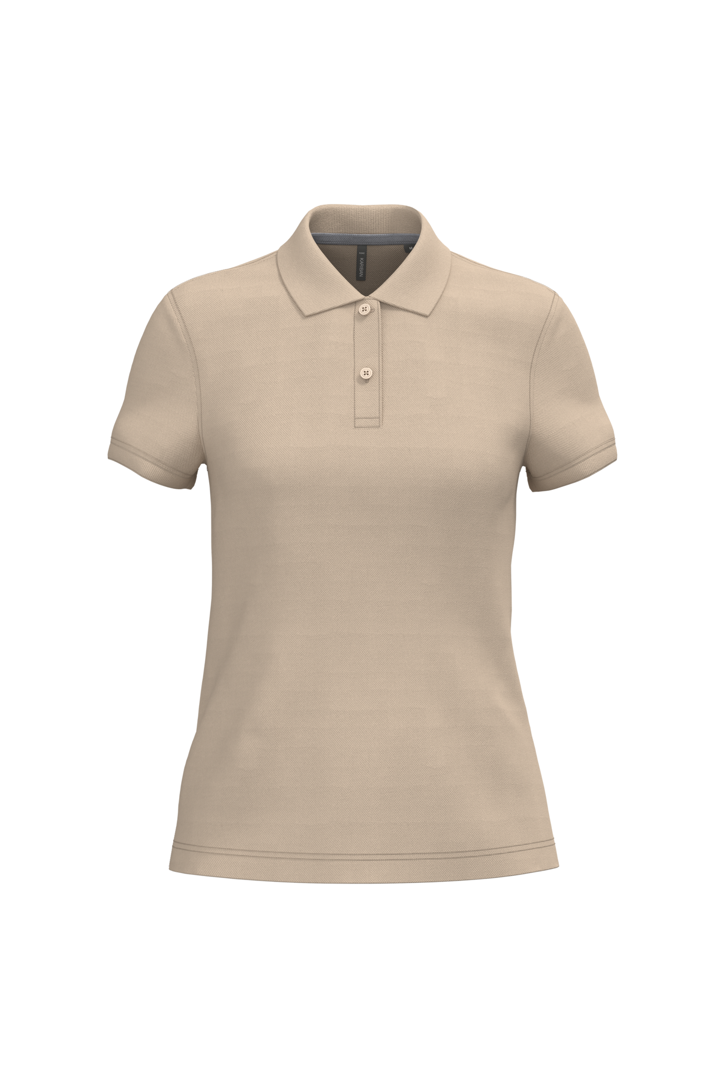 Polo piqué donna manica corta (K242C-taglie-grandi)