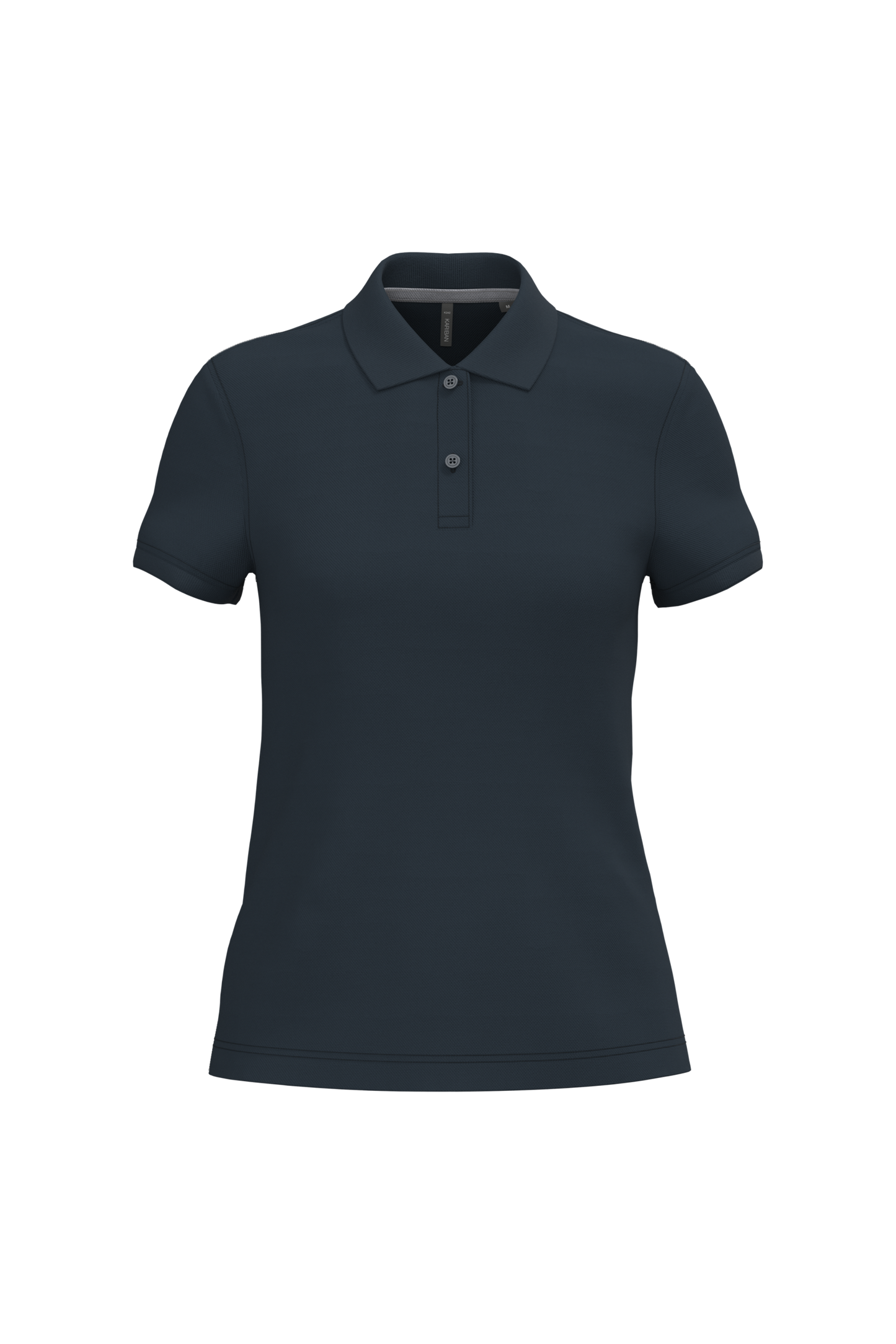 Polo piqué donna manica corta (K242C-taglie-grandi)