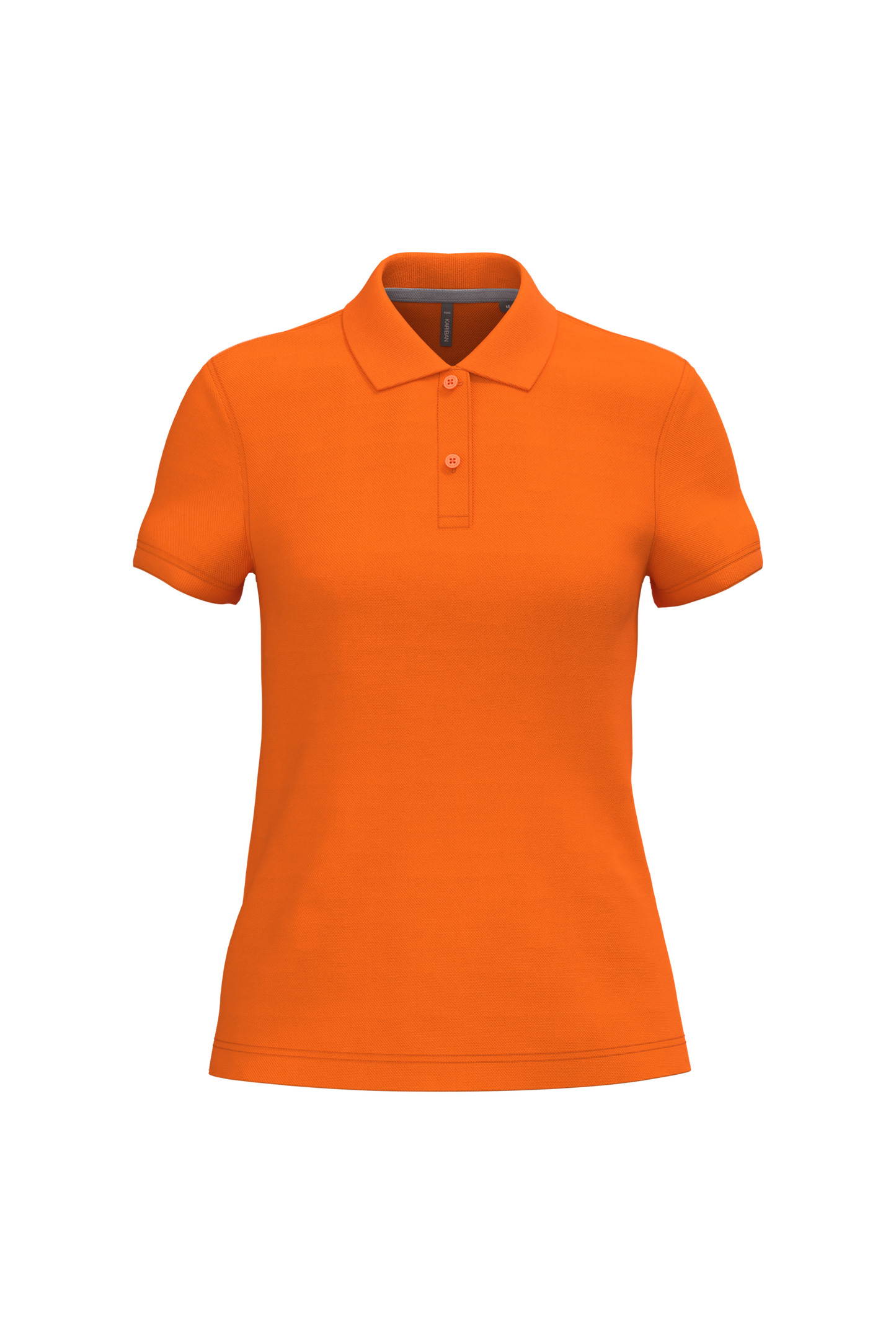 Polo piqué donna manica corta (K242C-taglie-grandi)