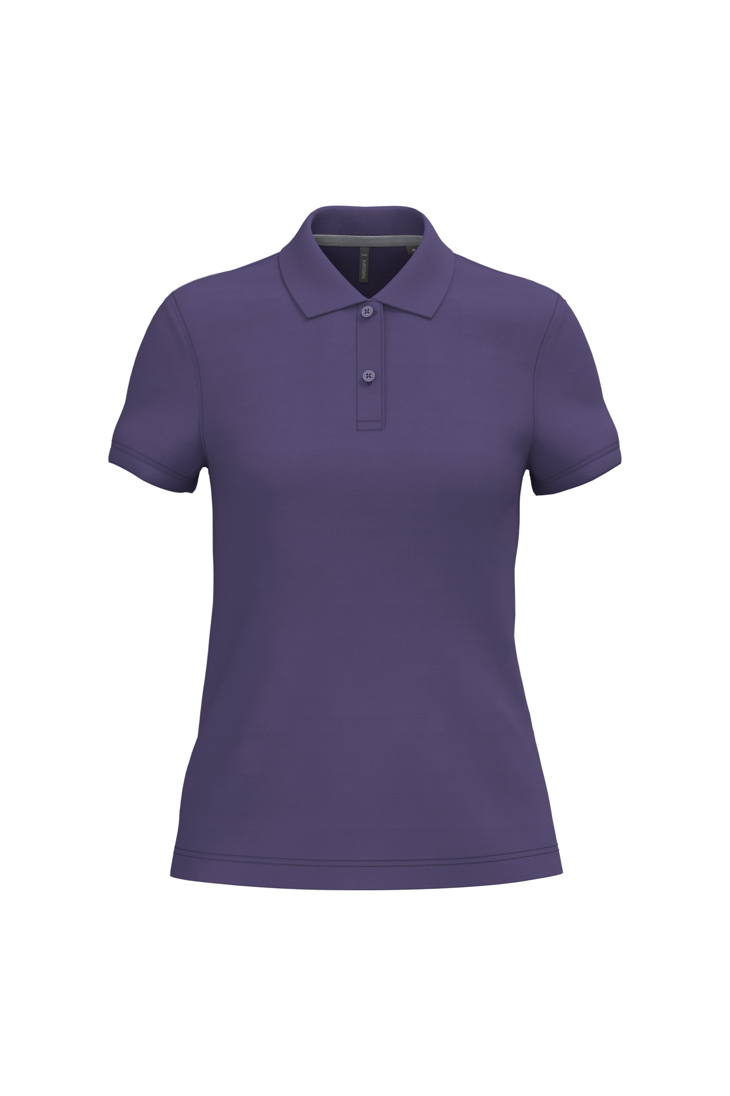 Polo piqué donna manica corta (K242C-taglie-grandi)
