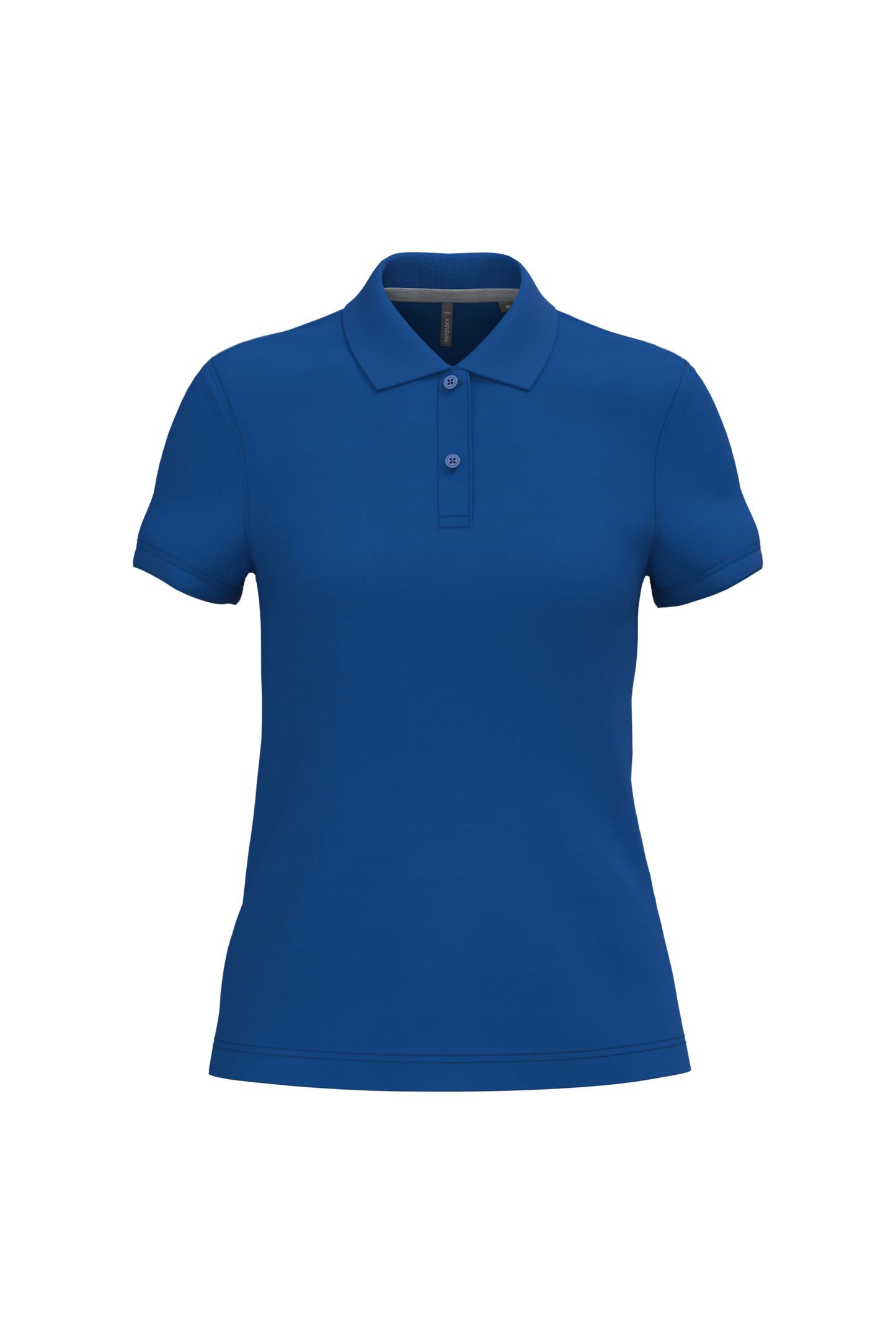 Polo piqué donna manica corta (K242C-taglie-grandi)