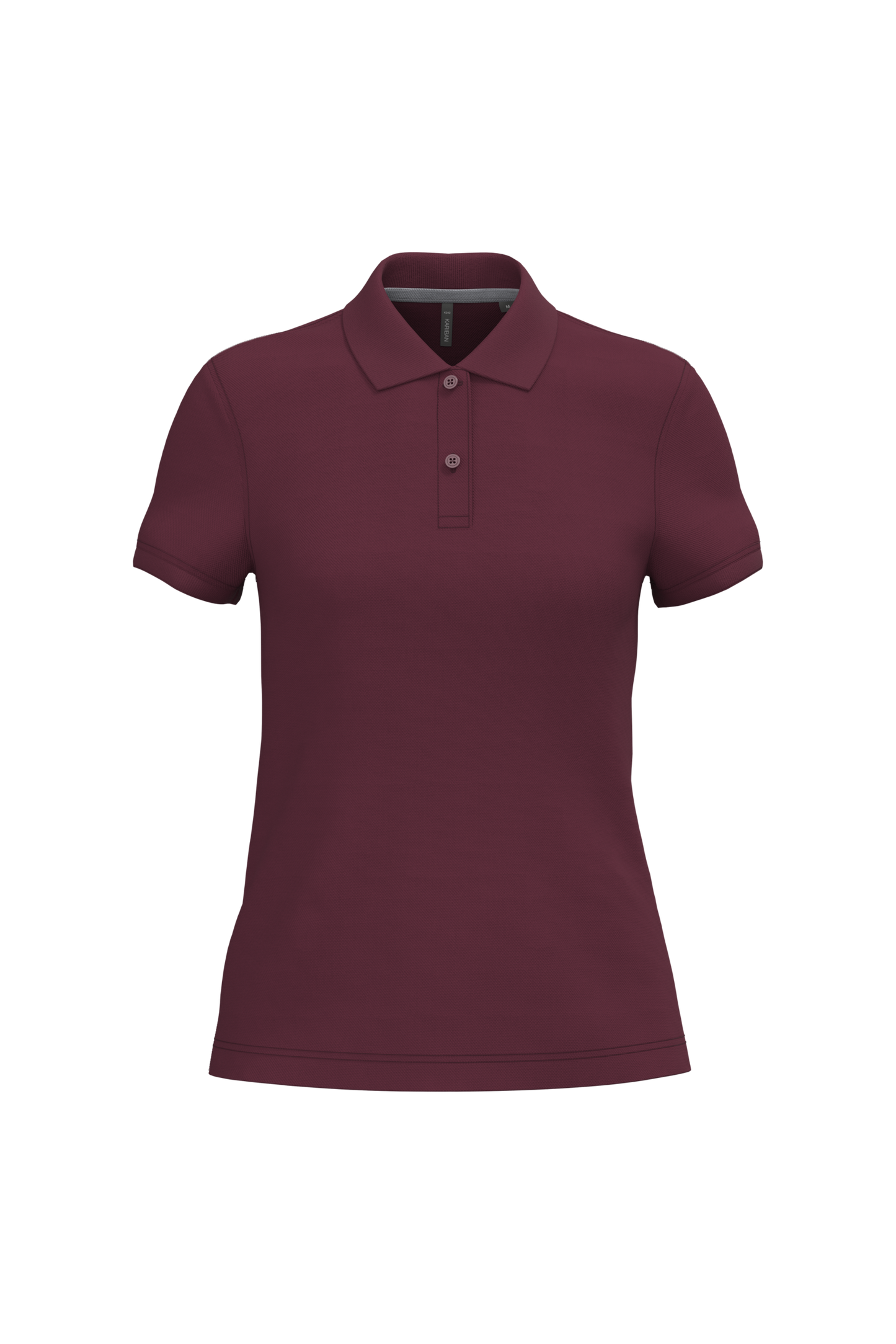 Polo piqué donna manica corta (K242C-taglie-grandi)