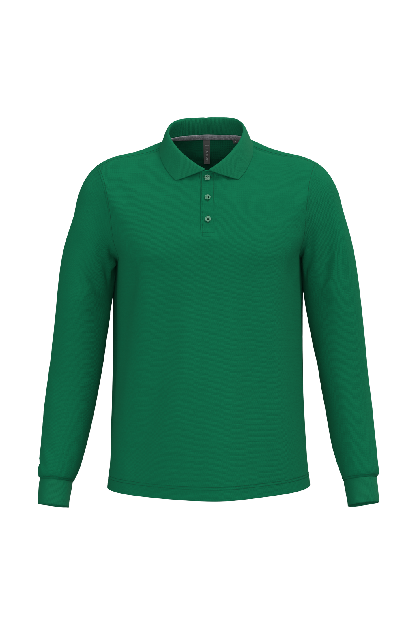 Polo piqué uomo manica lunga (K243C-taglie-standard)
