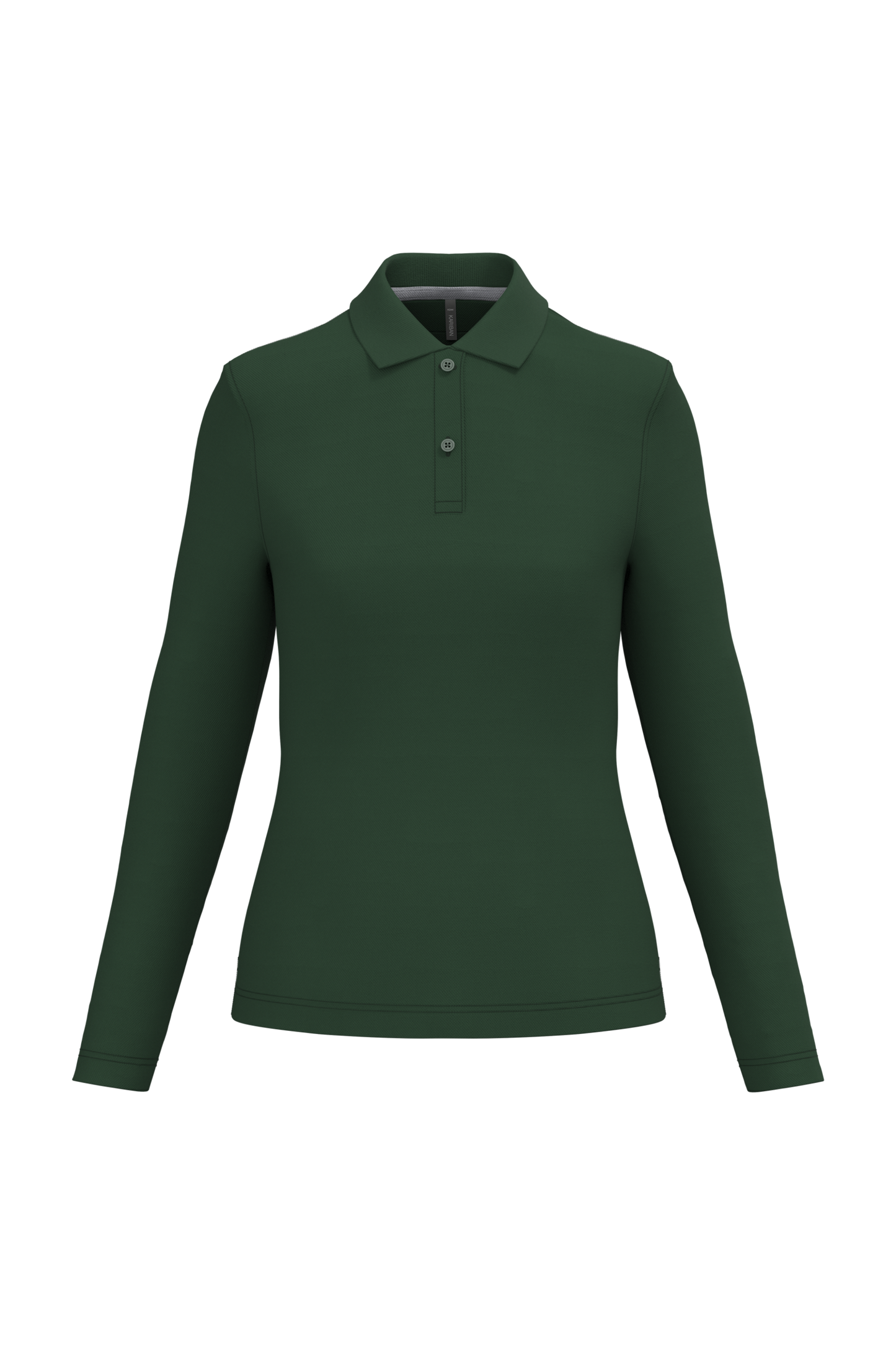 Polo piqué donna manica lunga (K244C-taglie-standard)