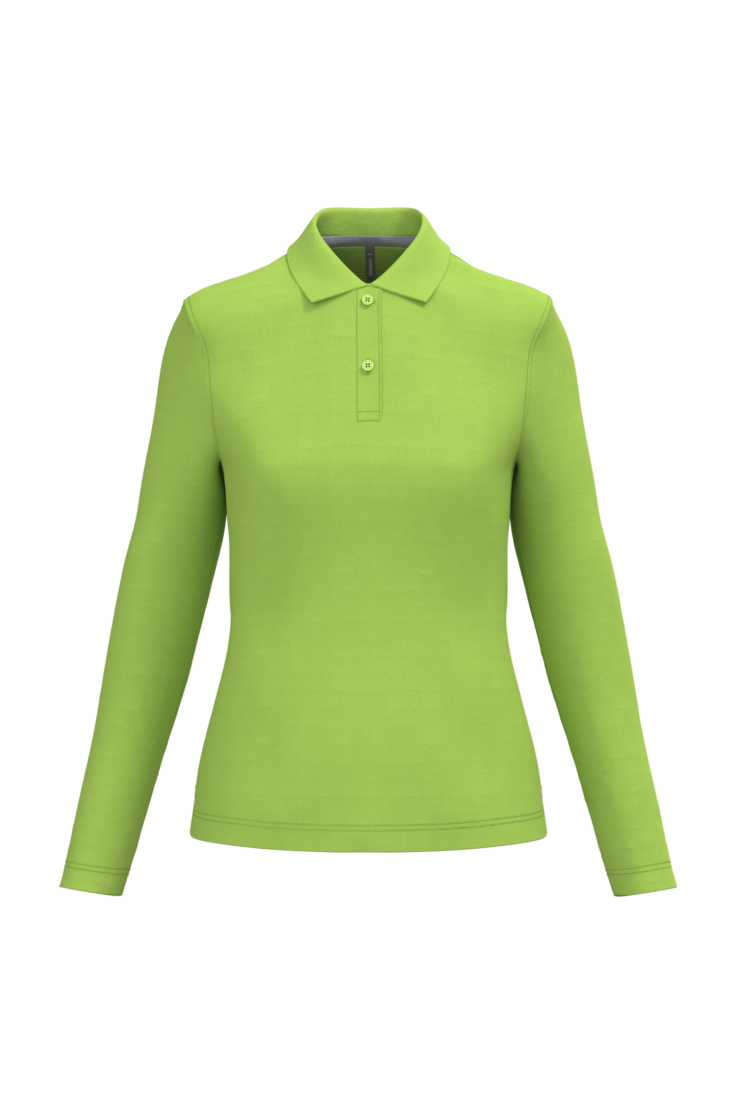Polo piqué donna manica lunga (K244C-taglie-standard)